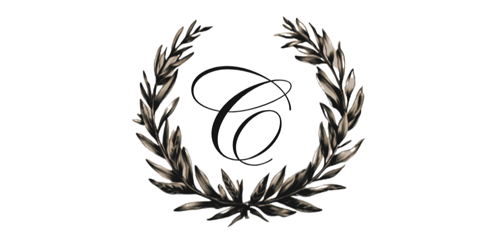A logo featuring a black shield with the letter 'a' inside, encircled by a silver laurel wreath.