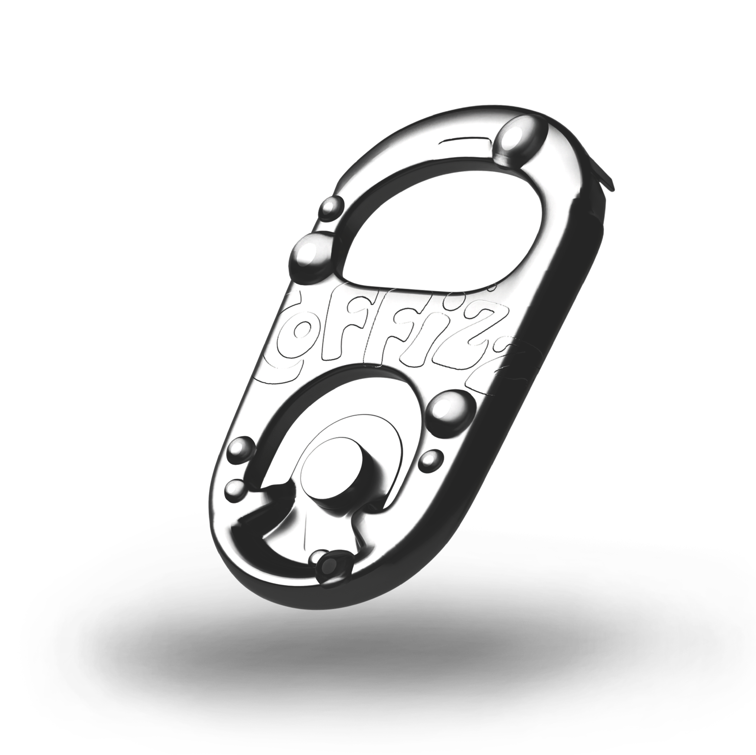 PULL TAB ICON: A signature icon inspired by the can itself, a visual cue for Pop a can of refreshing zing!