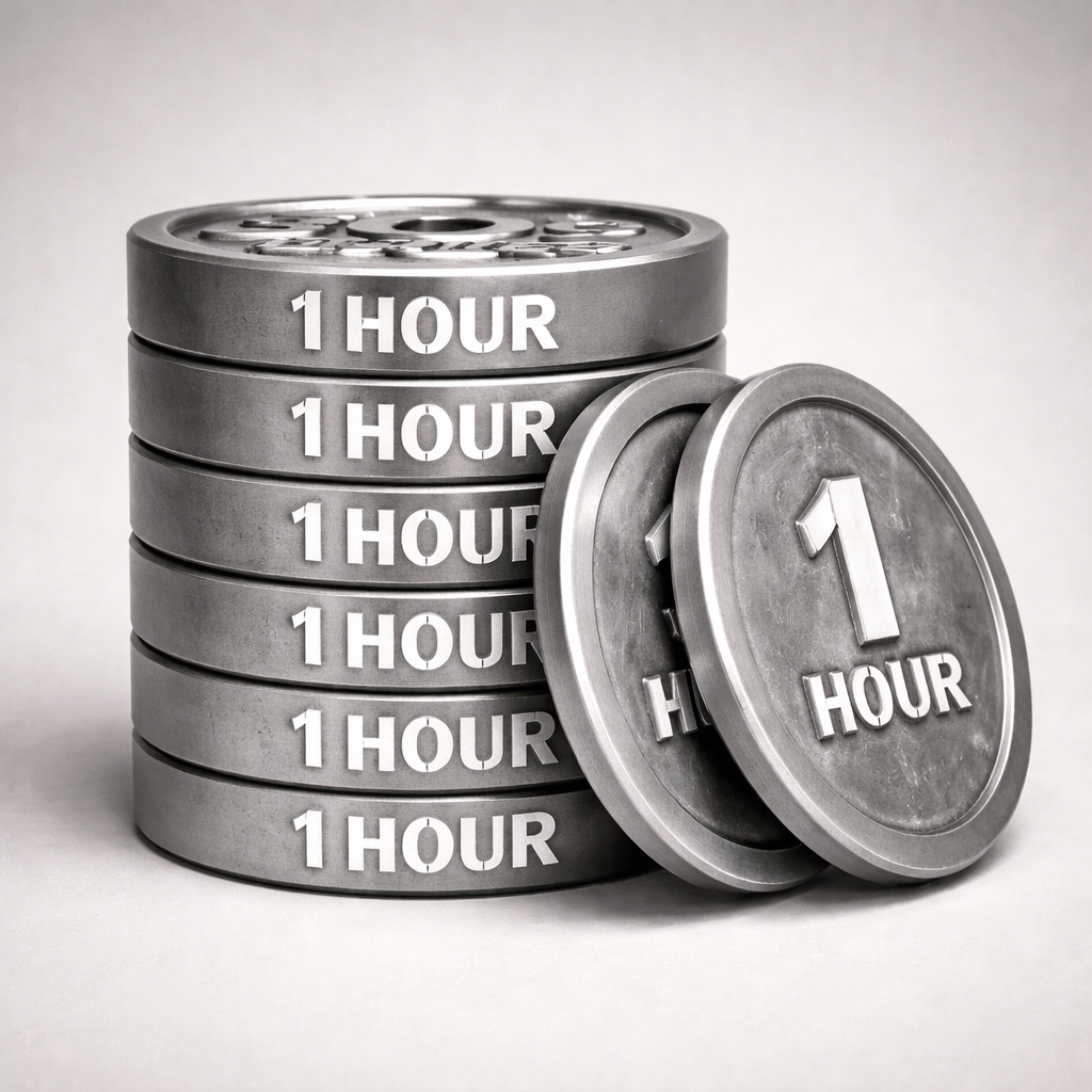 8x 1 Hour Training Plan