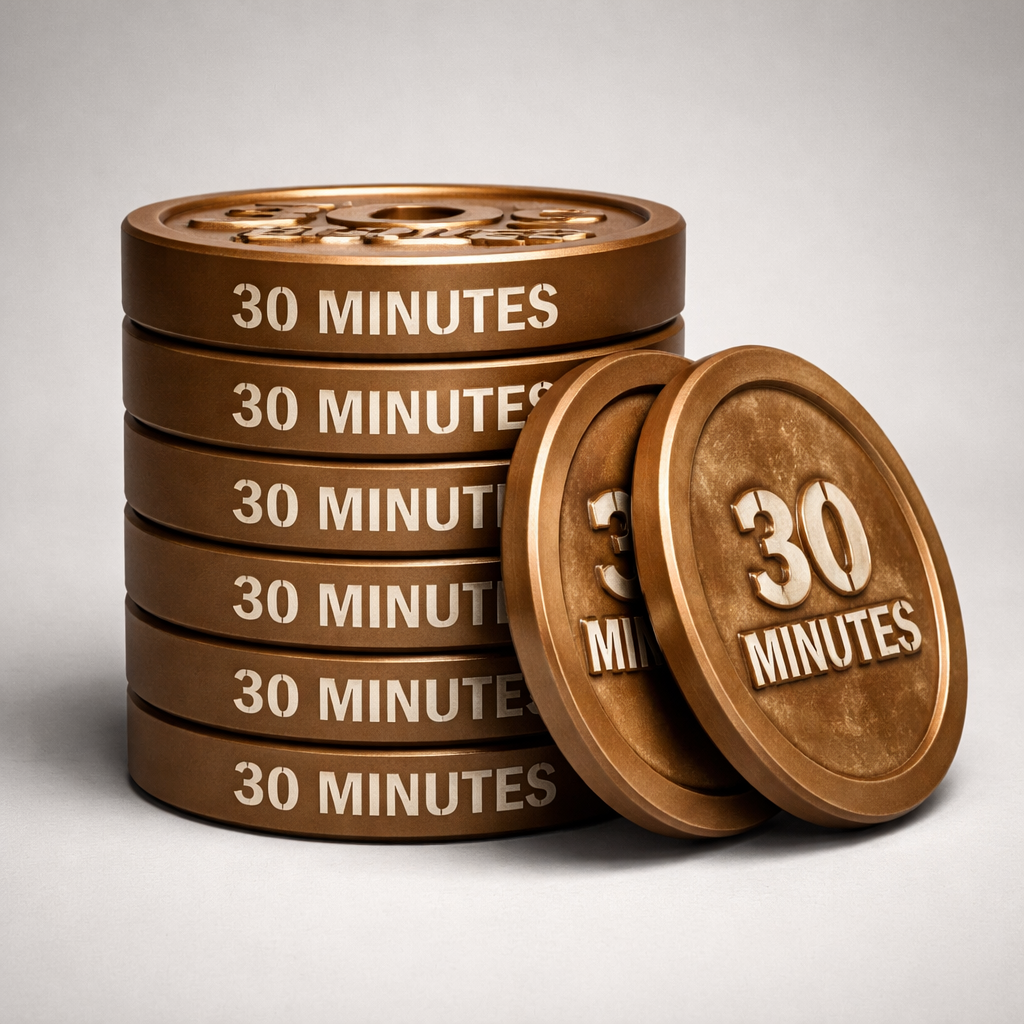 8x 30 Minutes Training Plan