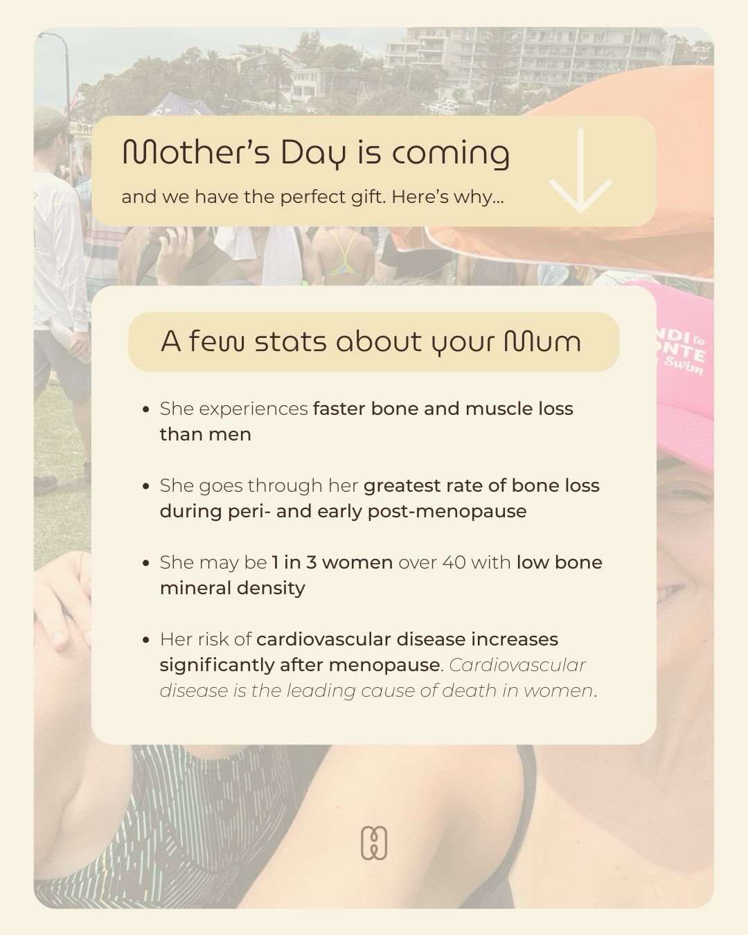 Mother&rsquo;s Day is coming&hellip; and we have the perfect gift for whoever you celebrate 💛

A 12-week individualised training program, no matter where she is in the world. Something that could make a real, meaningful difference to her health.

Be