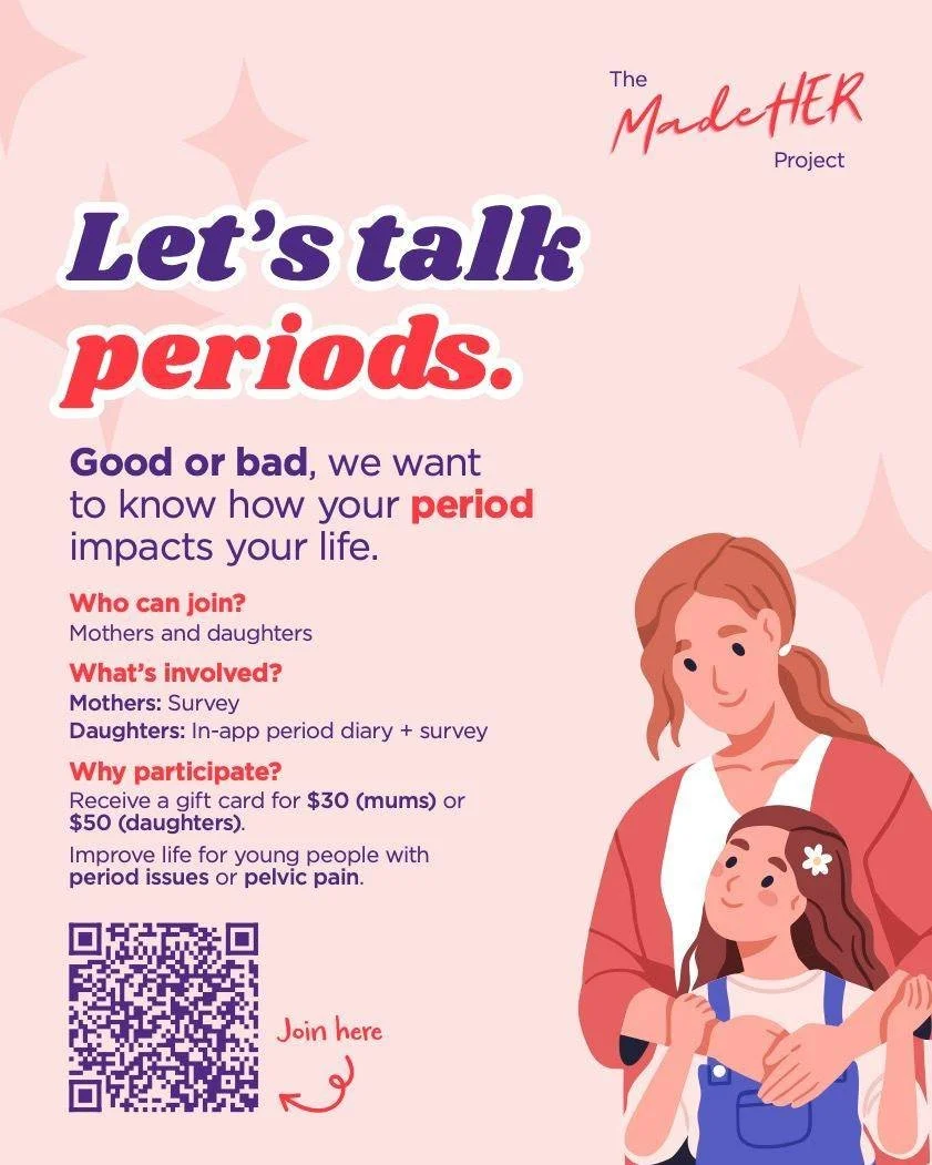 Most people don&rsquo;t realise how early menstrual health can start impacting a girl&rsquo;s life &mdash; not just physically, but socially, emotionally and even at school.

The @madeher_project led by Dr Prokopuk at the University of Queensland is 