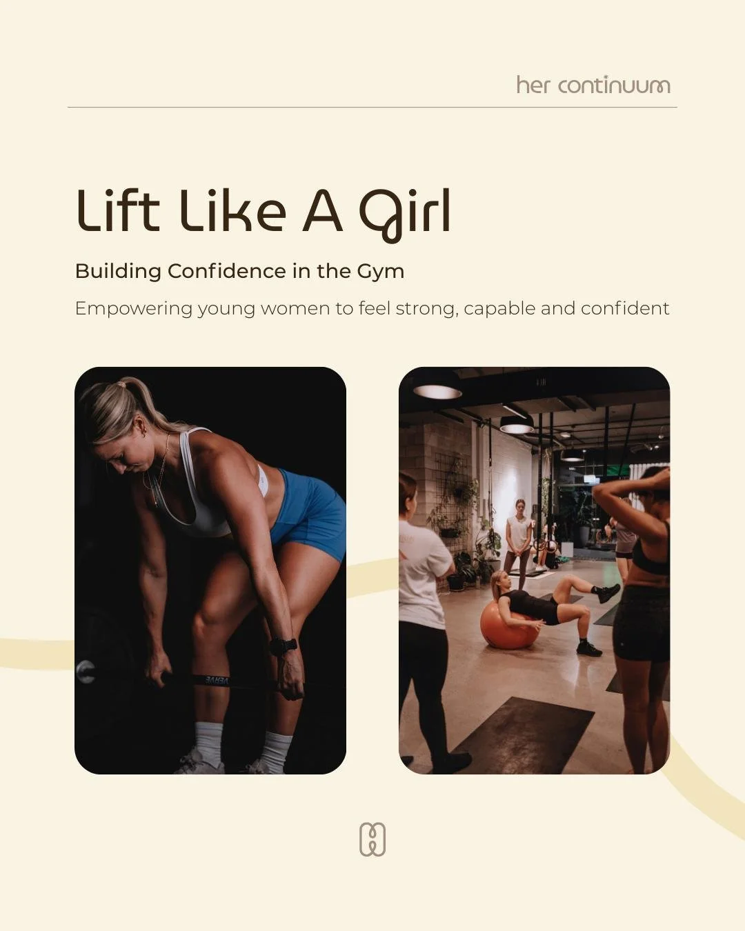 If you know a young girl who wants to feel more confident in the gym &mdash; this is for her.

Adolescence and young adulthood are critical years for building lifelong health habits. Bone mass and cardiovascular capacity peak in your 20s&ndash;30s, m