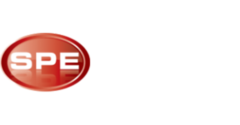  'SPE' logo