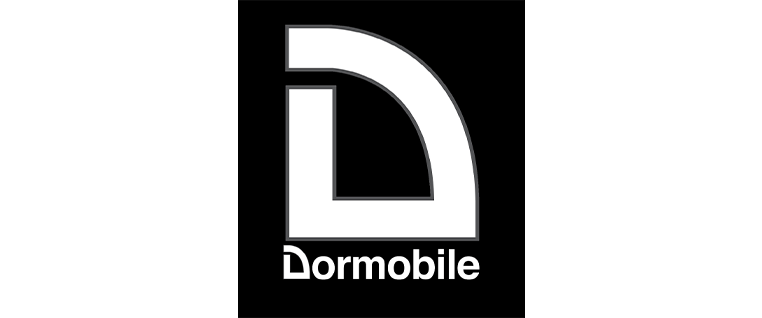 Dormobile logo featuring a stylized house icon with the word 'Dormobile' underneath.