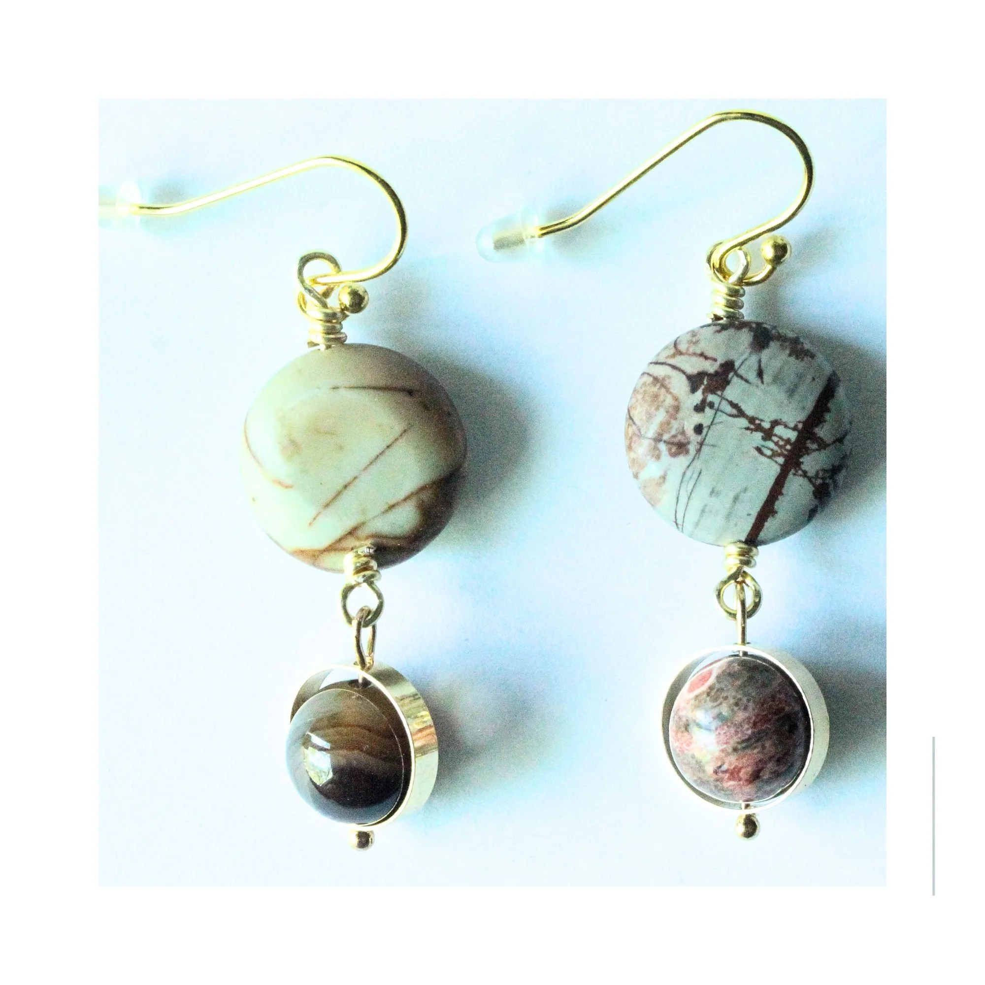 Earthline Jasper Drop Earrings