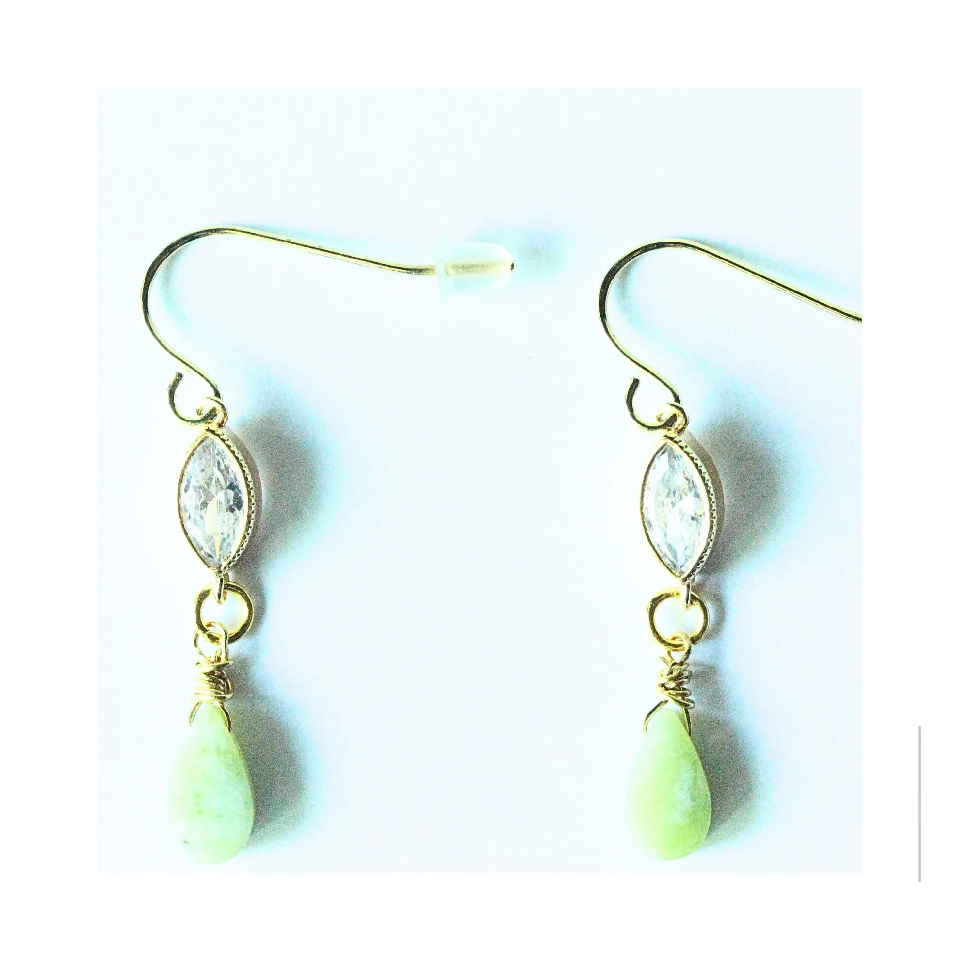 Crystal Dew Drop Earrings