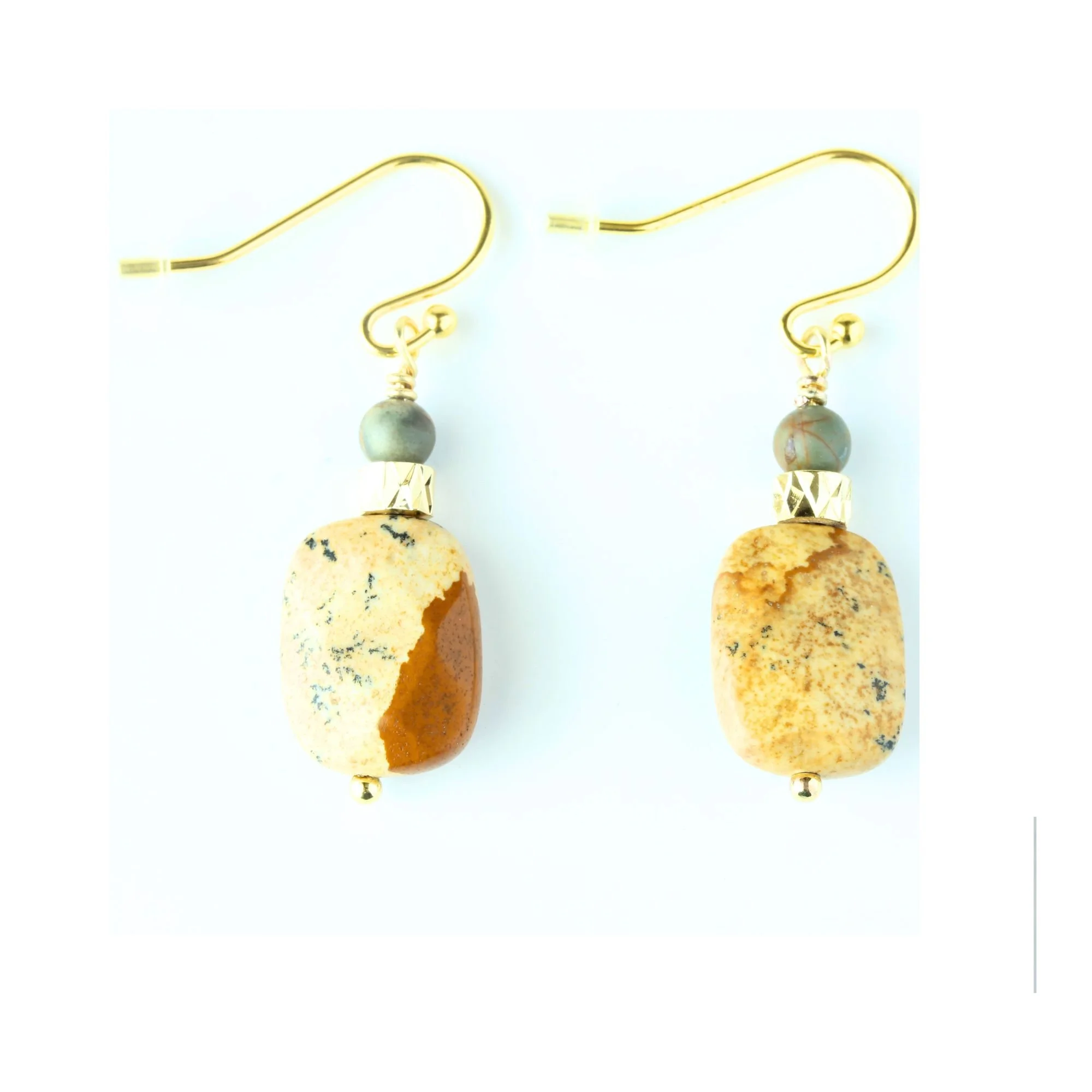 Desert Stone Drop Earrings
