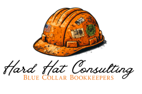 The logo for hard hat consulting, a hard hat with text underneath