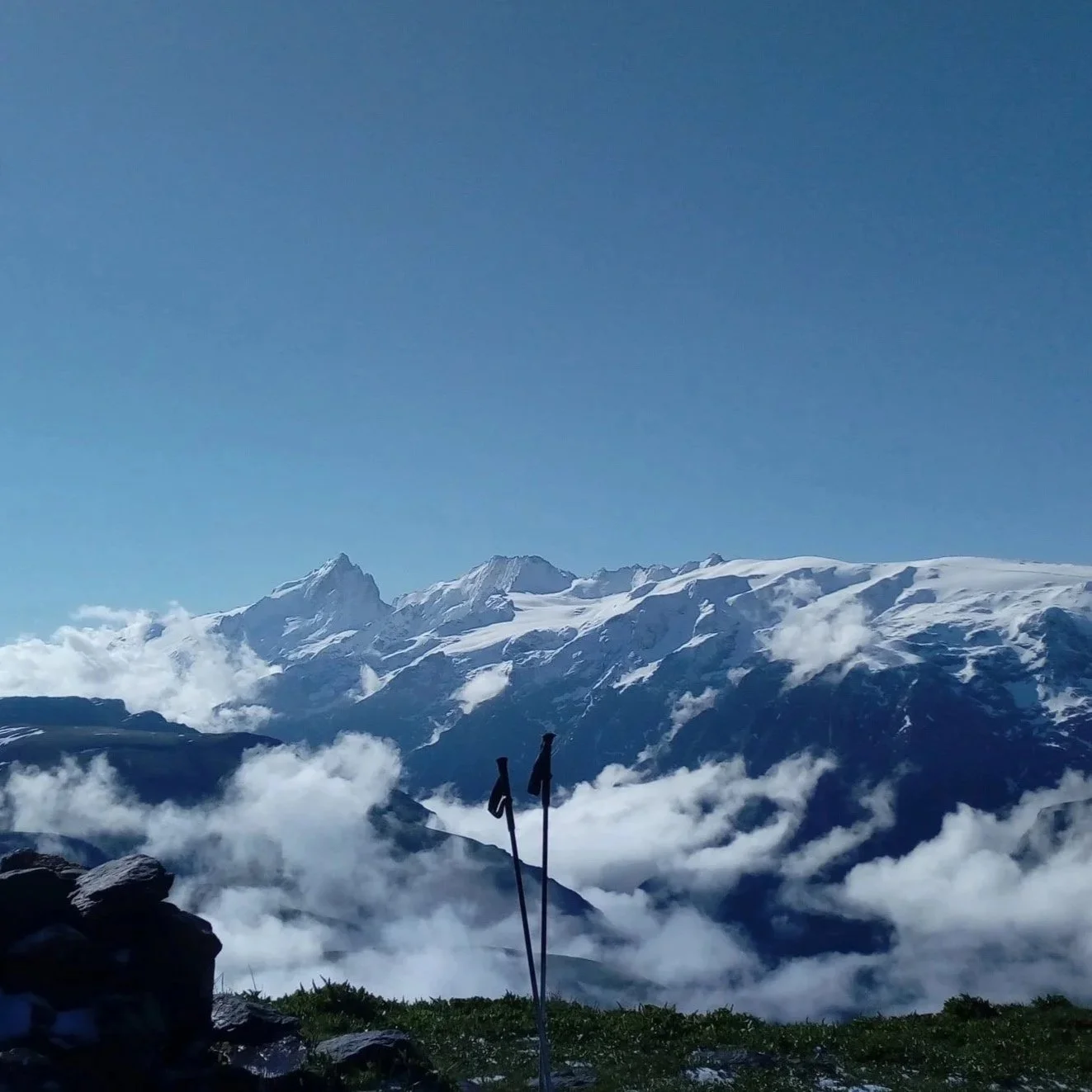Montagnes enneigées