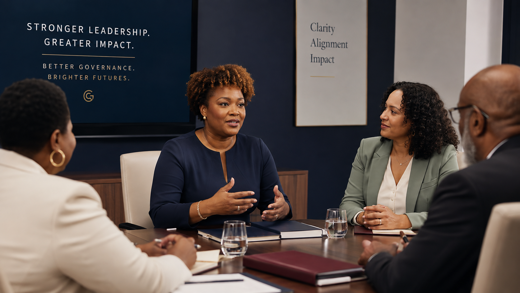 A confident, collaborative nonprofit leadership team centered on women of color after strengthening its governance practices.