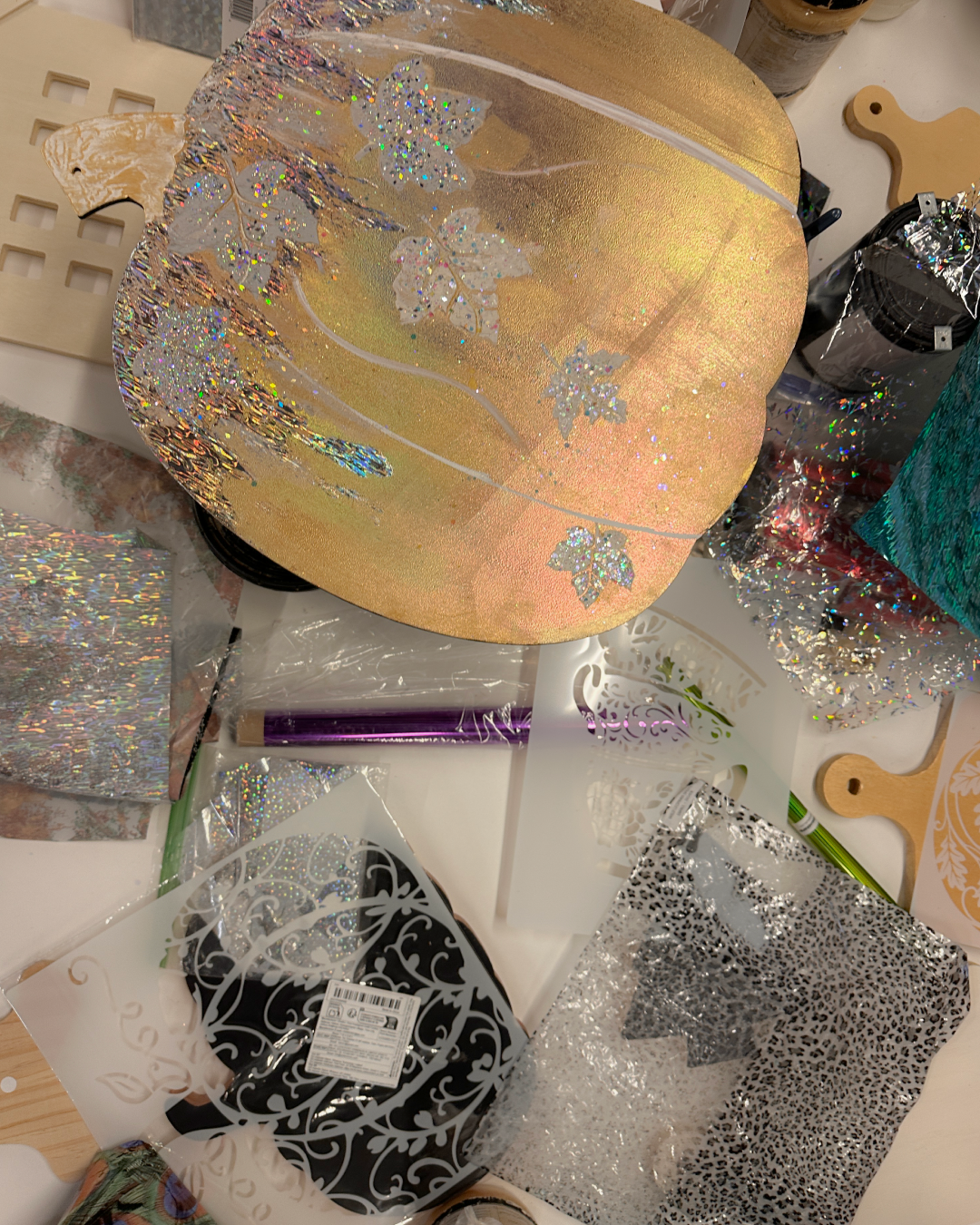 Fall Foils Pumpkin Sign ✺ Workshop 9/25/26