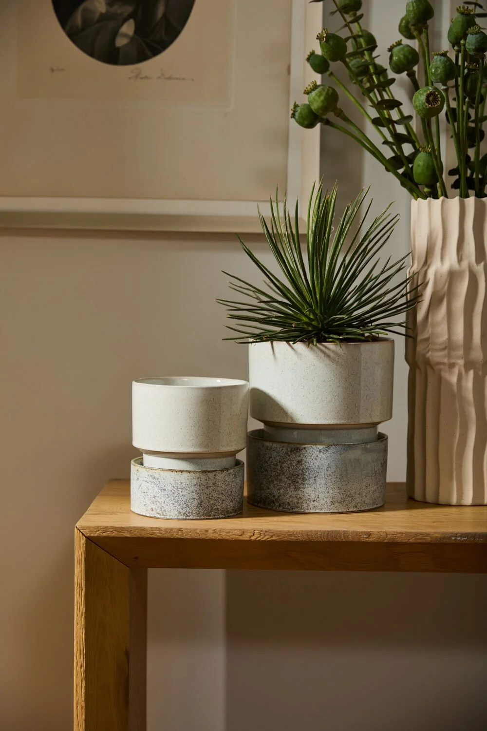 chunky ceramic planter