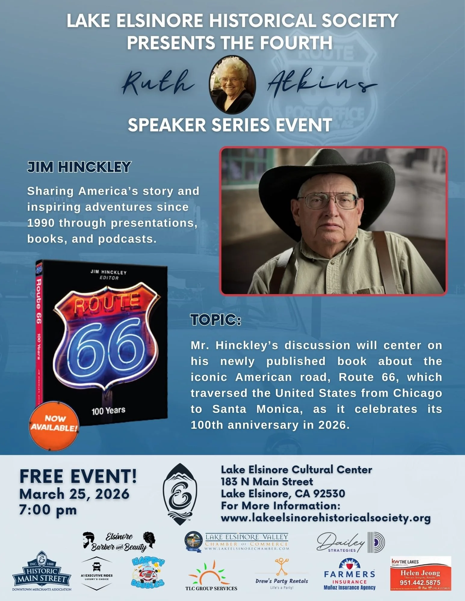 Speaker Series : Jim Hinckley