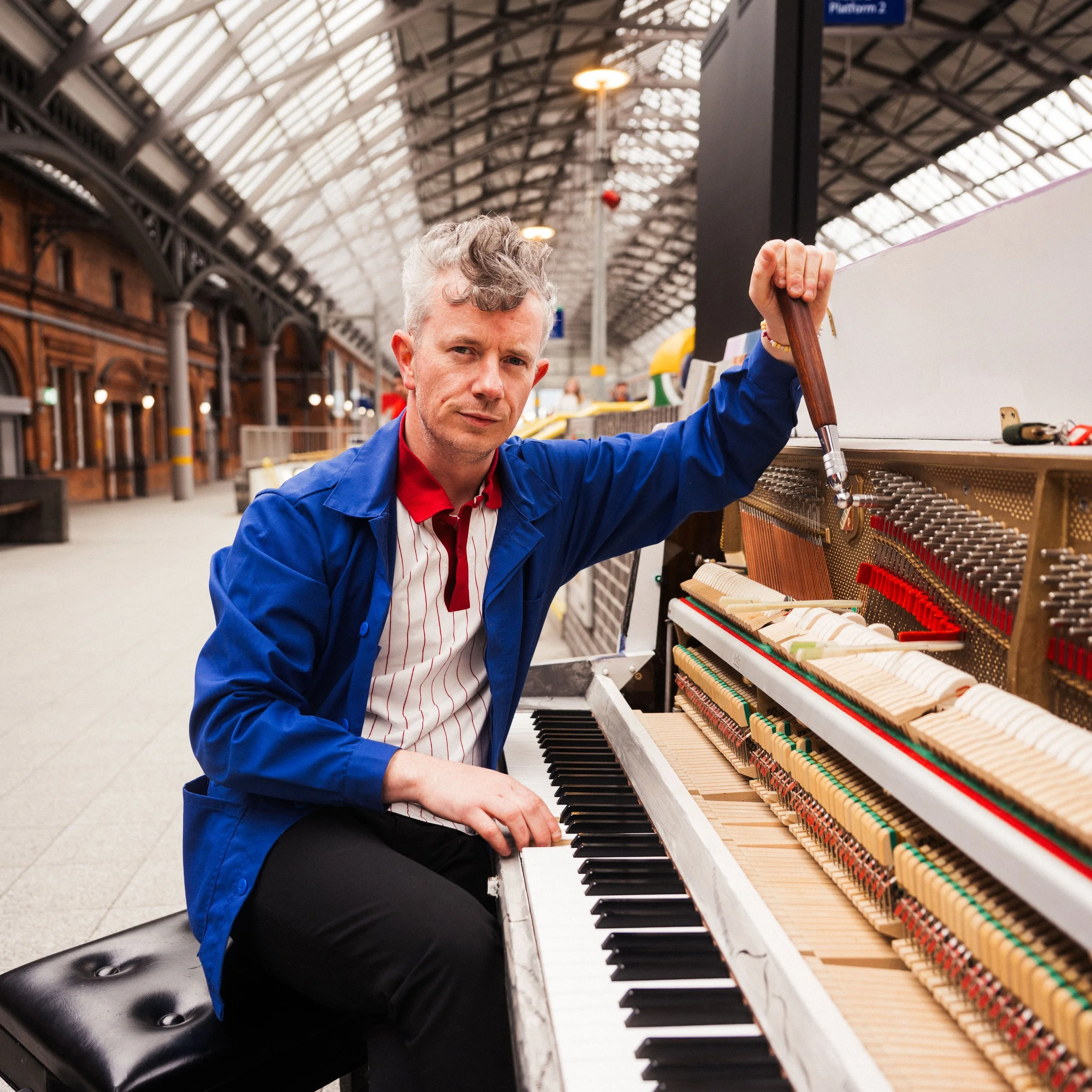 119/365 - John Murphy, Pearse Street Train Station, Dublin.