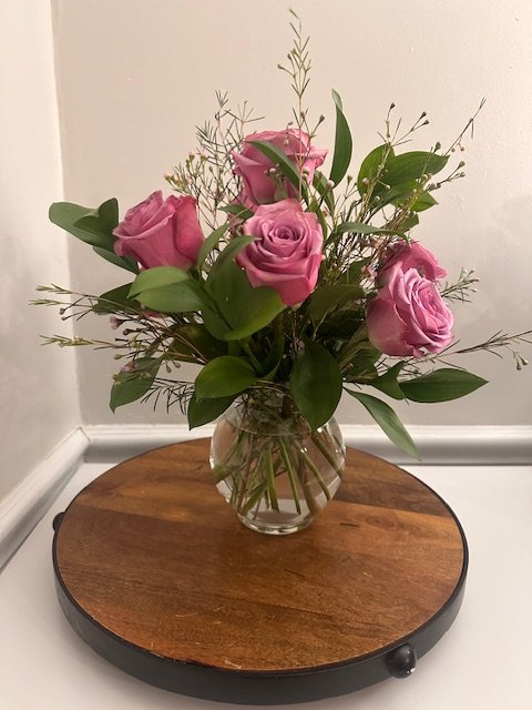 Purple Roses Small Mix