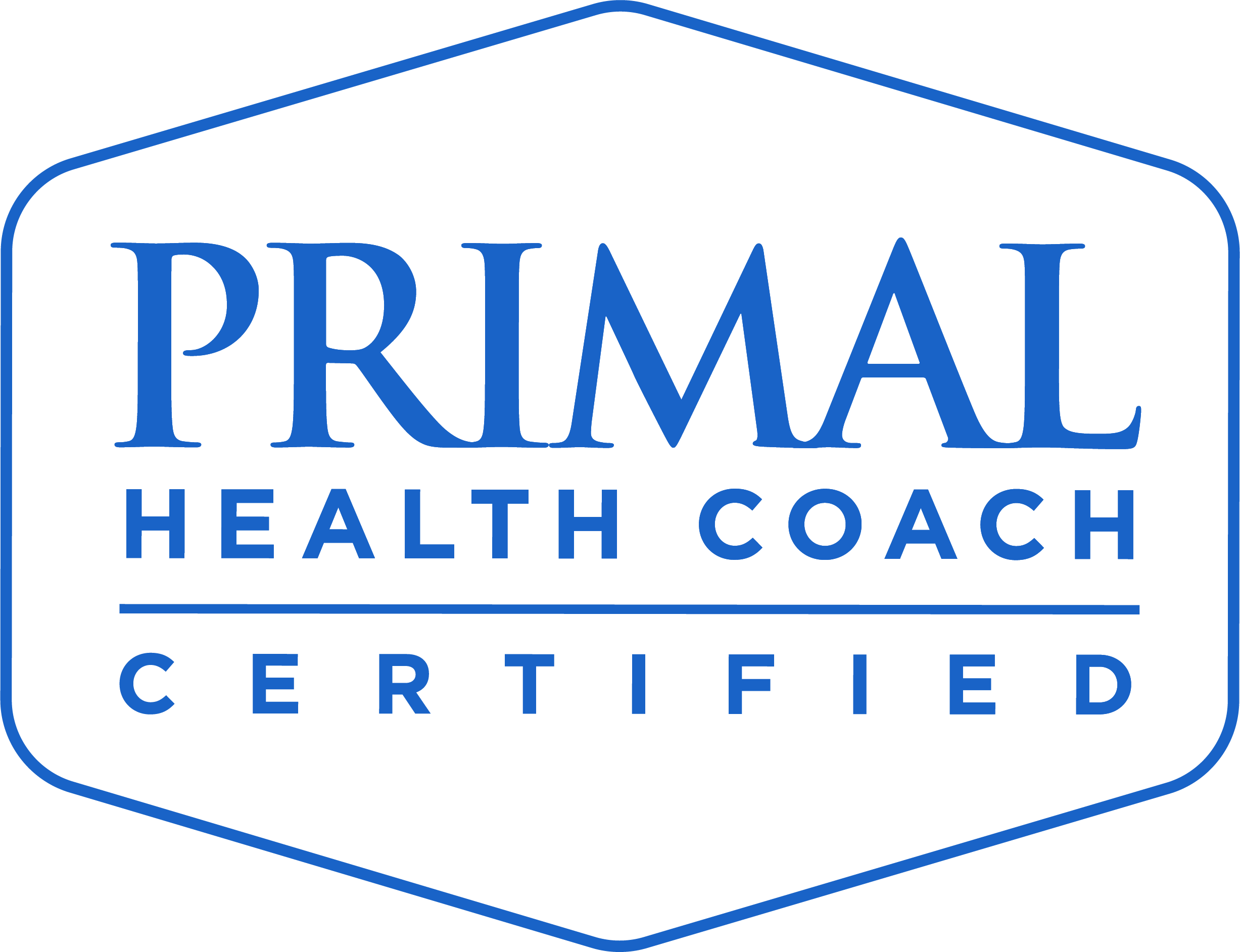 Primal Health Coach certification badge.