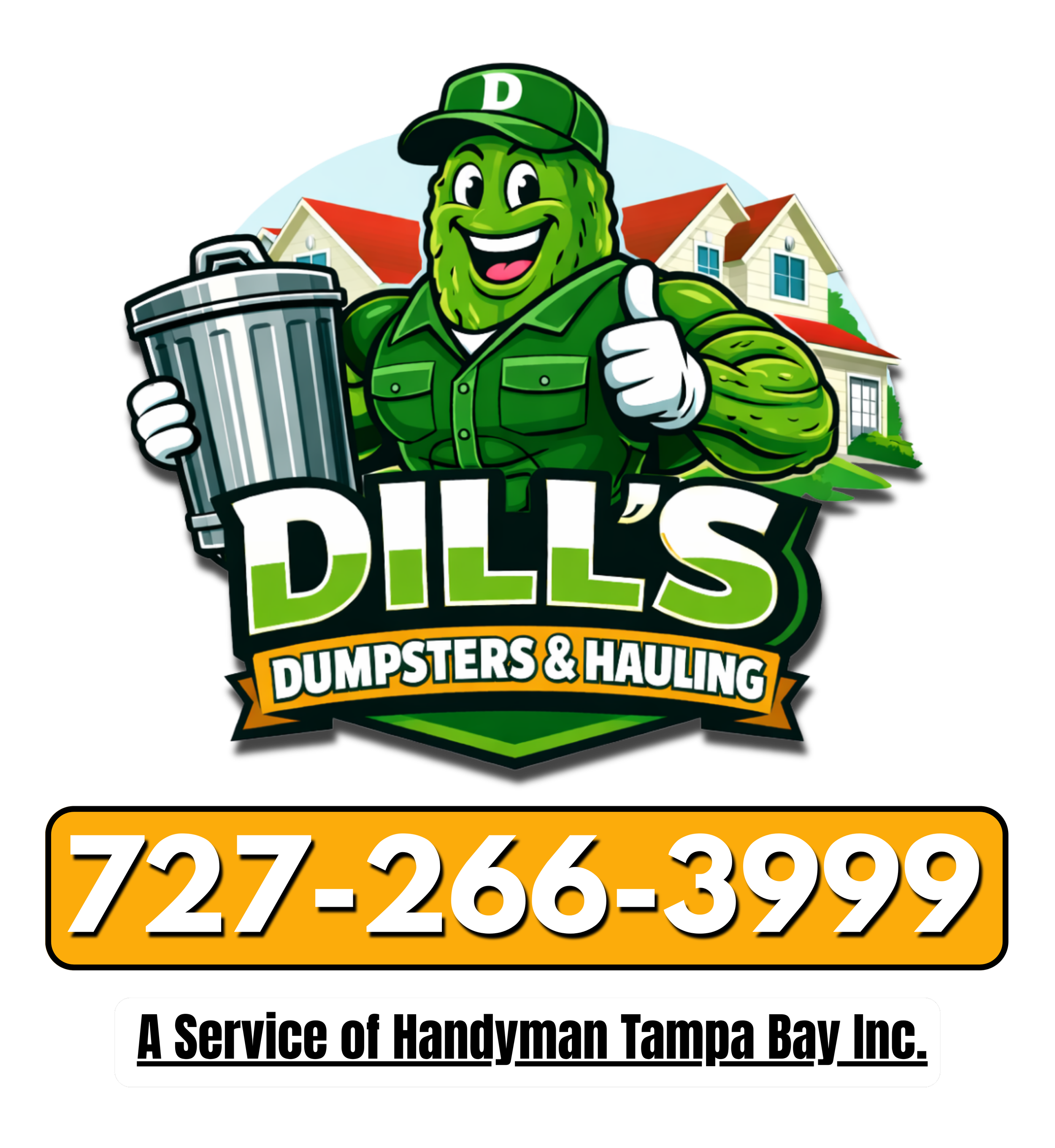 DIll"s dumpsters logo