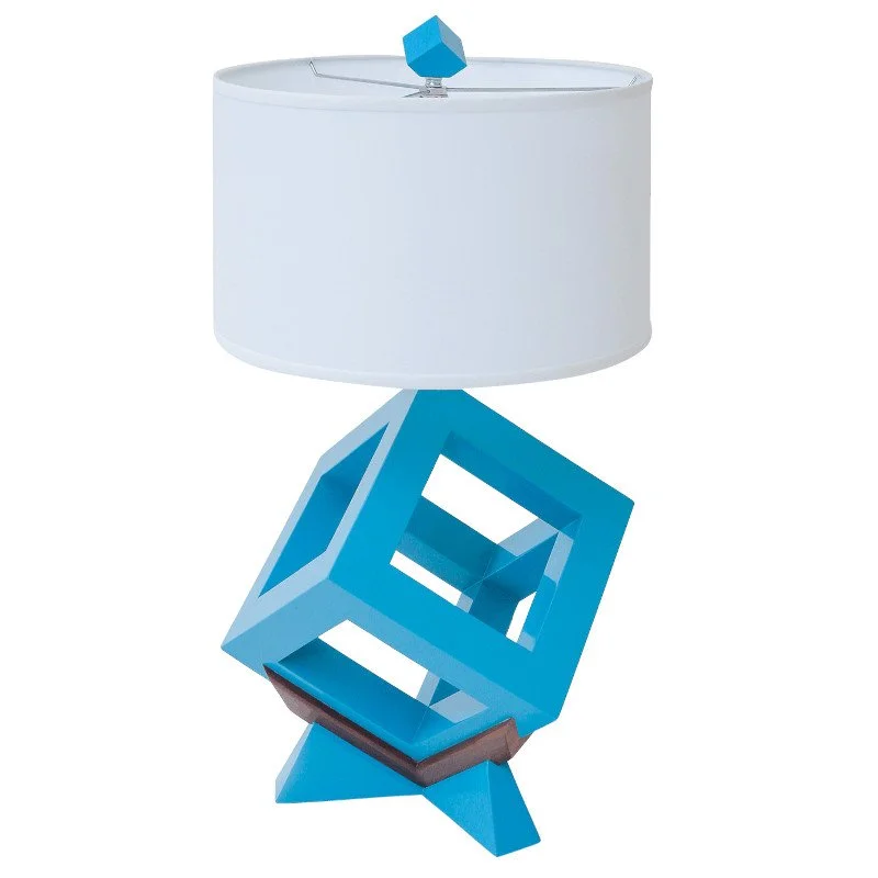 Custom made lamp with modern design