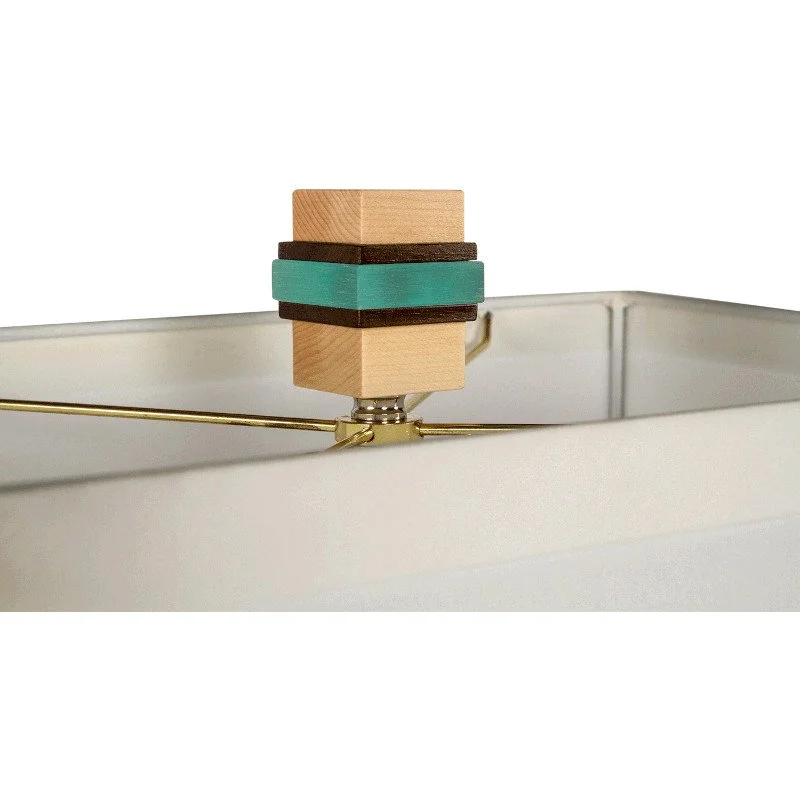 A close-up of a lamp finial.