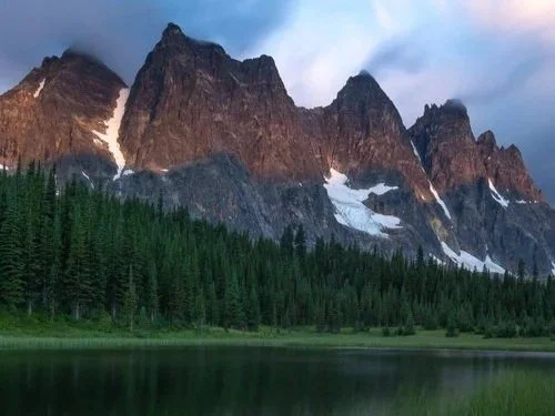 Landscape Of The Rockies