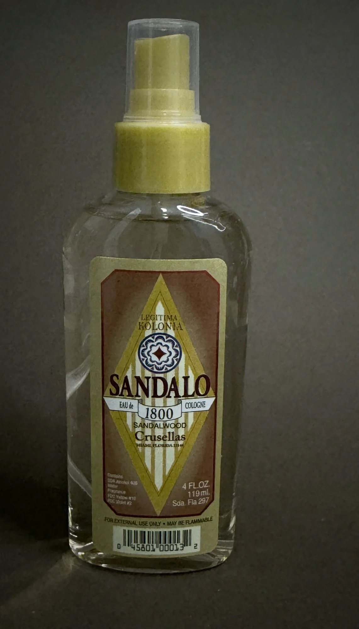 Kolonia 1800 Sándalo | Sandalwood Cologne • 4 oz