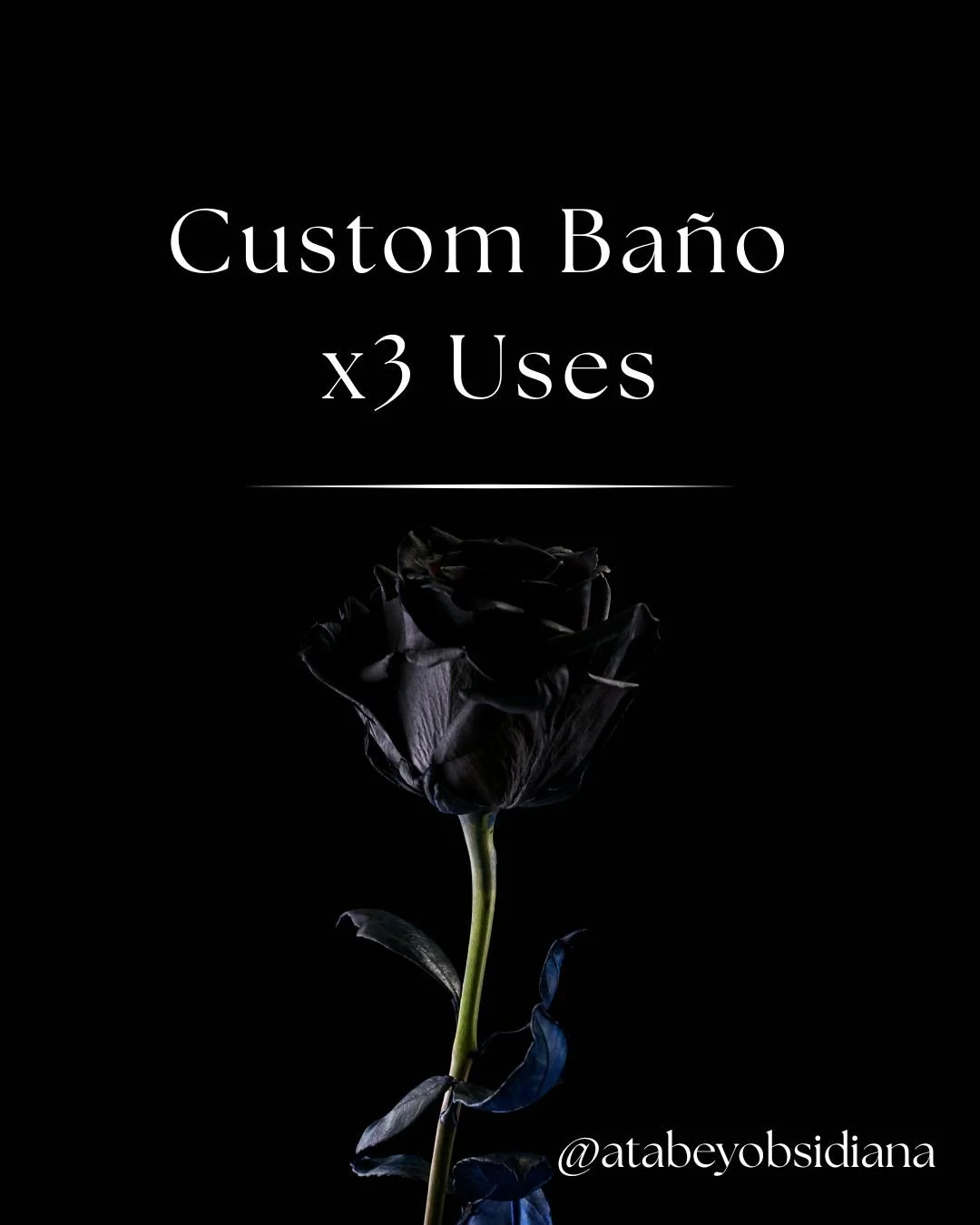 Custom Baño Packet, 3-Use