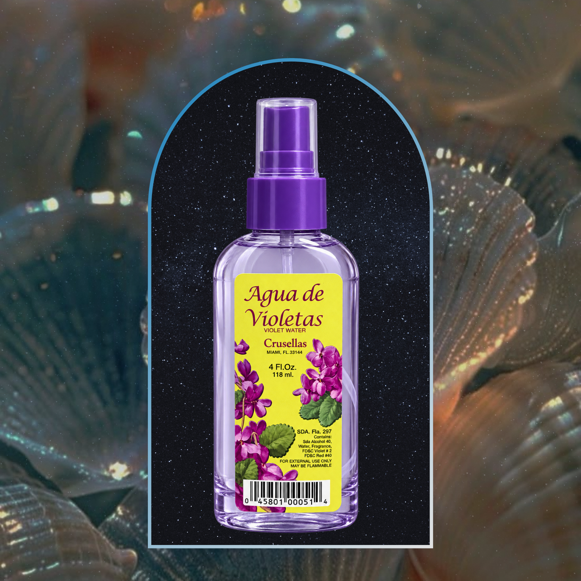 Kolonia 1800 Violeta | Violet Cologne • 4 oz