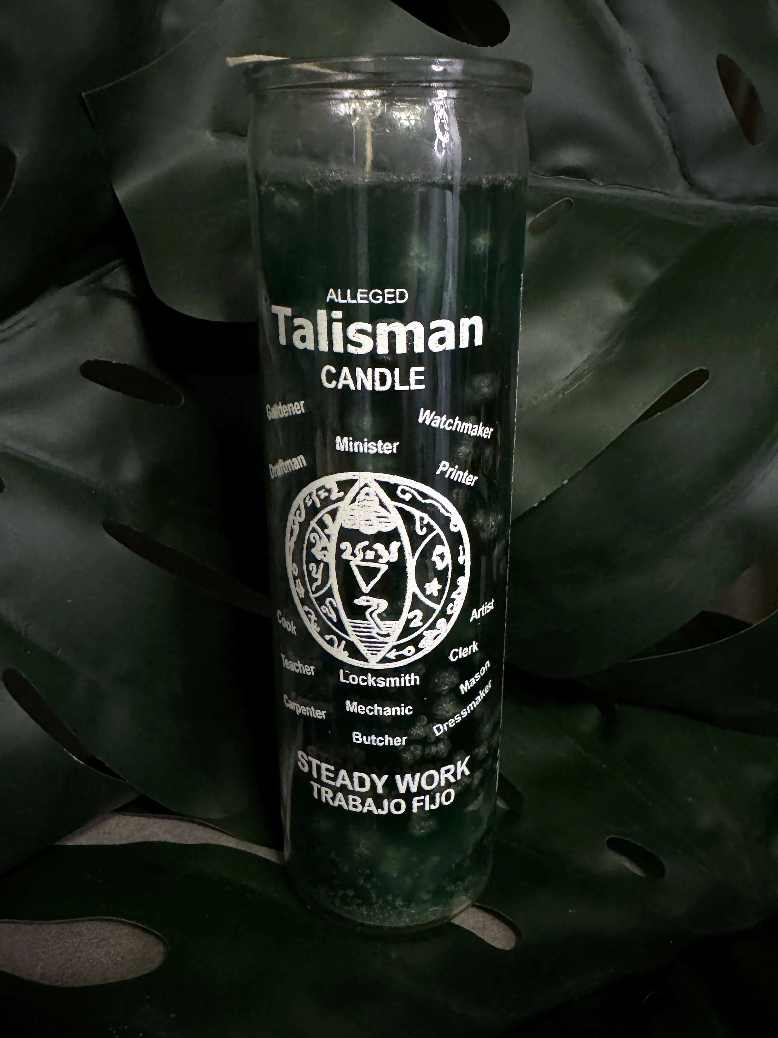 Trabajo Fijo | Steady Work 7 Day Candle