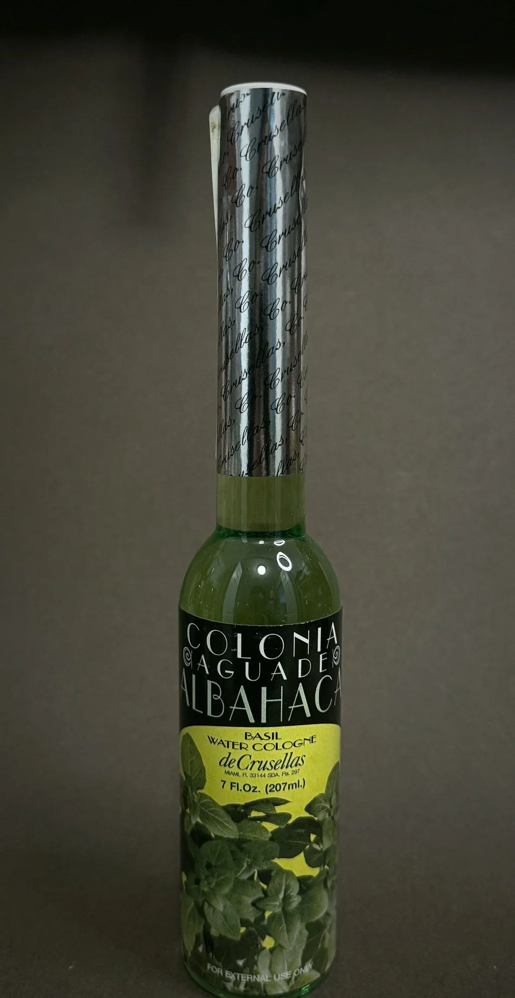 Crucellas Albahaca | Basil Cologne • 7 oz