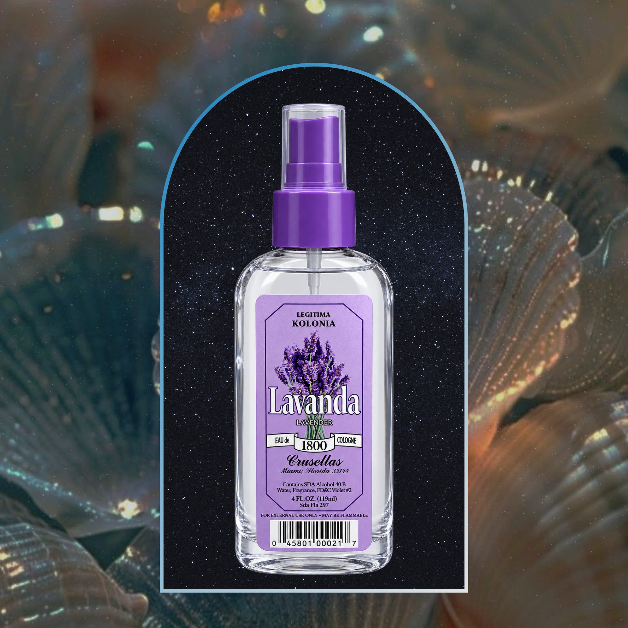 Kolonia 1800 Lavanda | Lavender Cologne • 4 oz