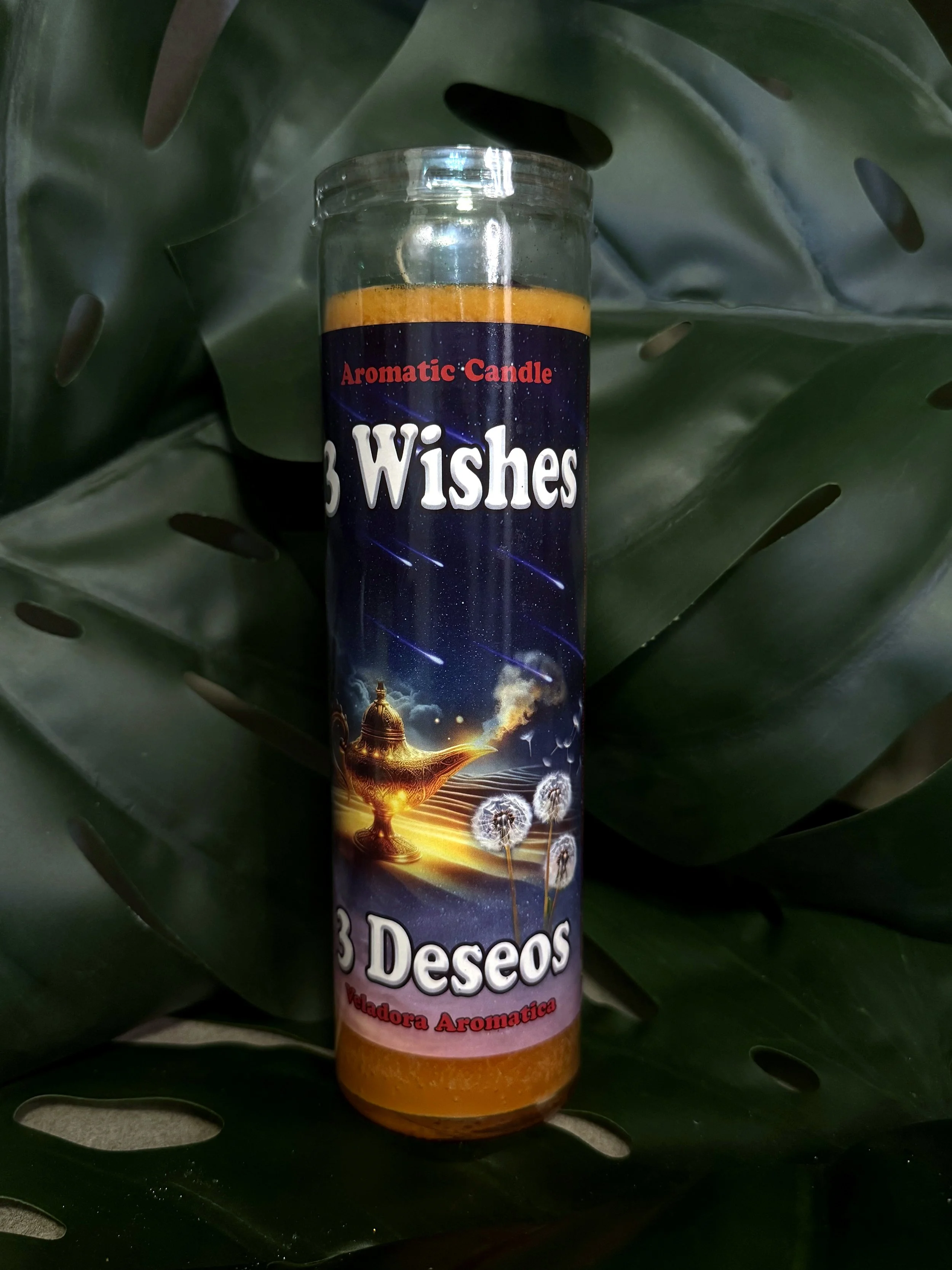 3 Deseos | Three Wishes Prepared Aromatic 7 Day Candle
