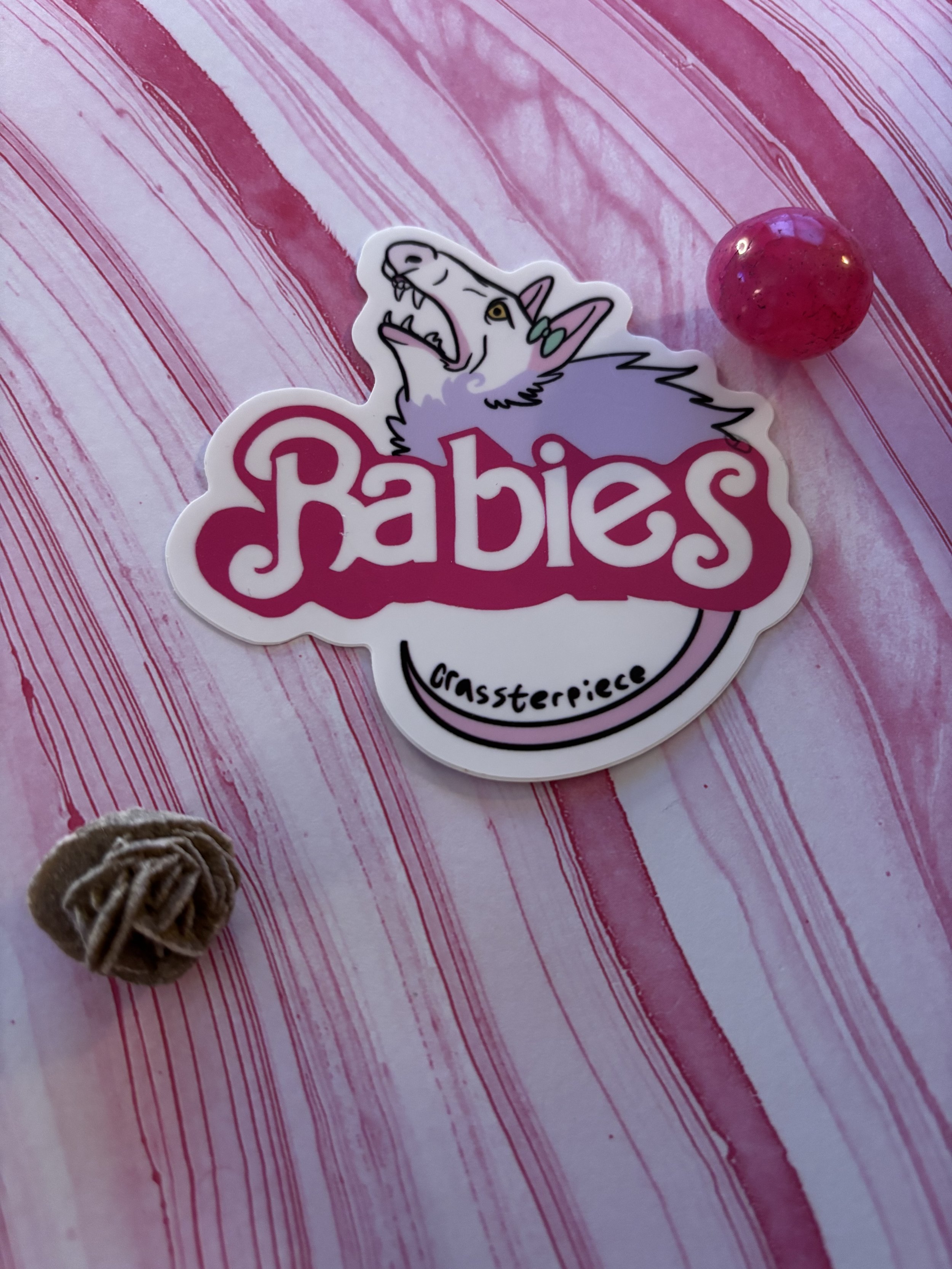 Rabies Sticker