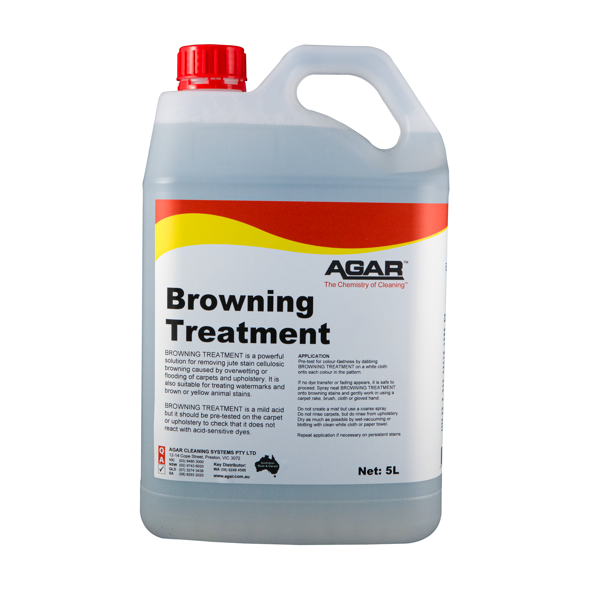 AGAR BROWNING TREATMENT 5LT