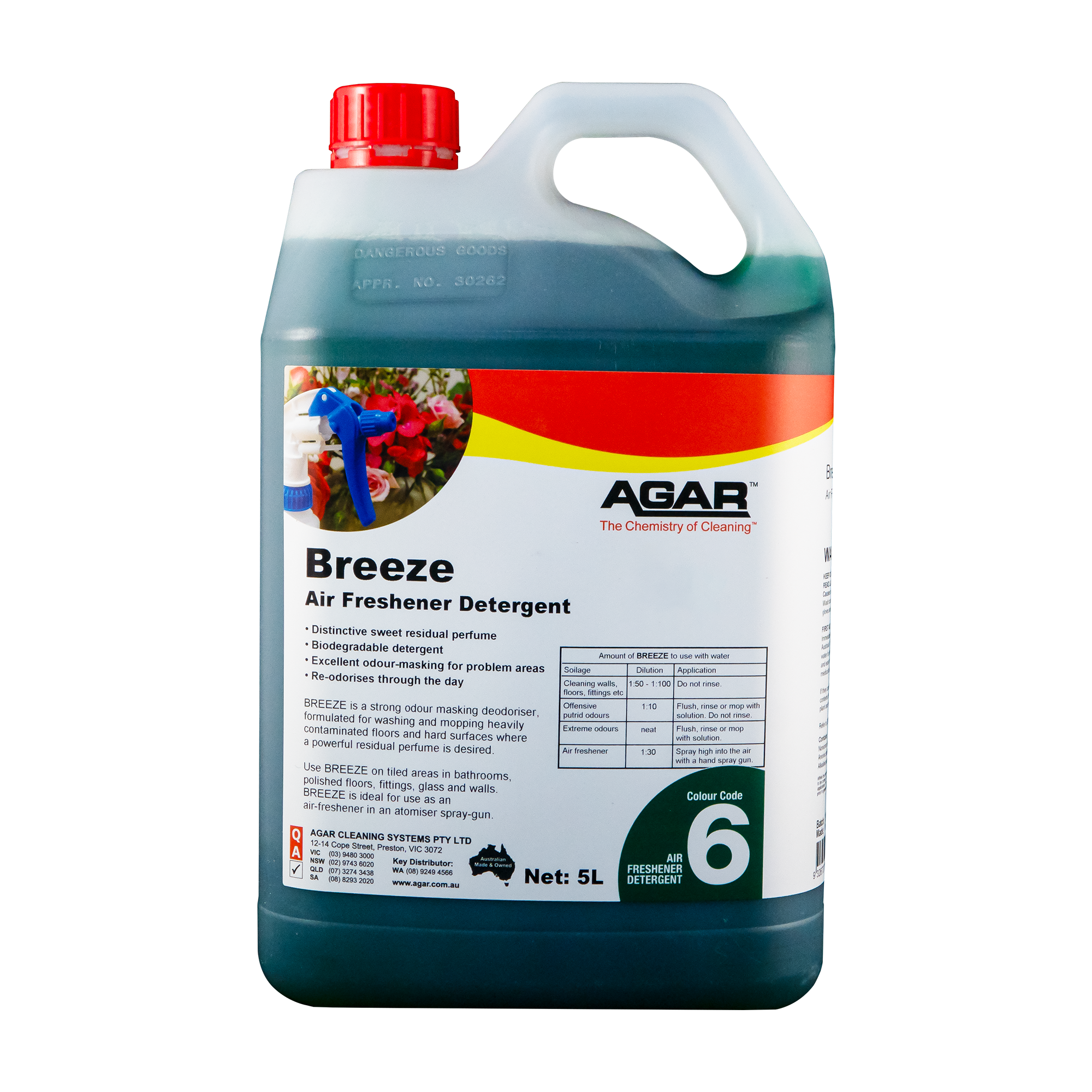 AGAR BREEZE 5LT
