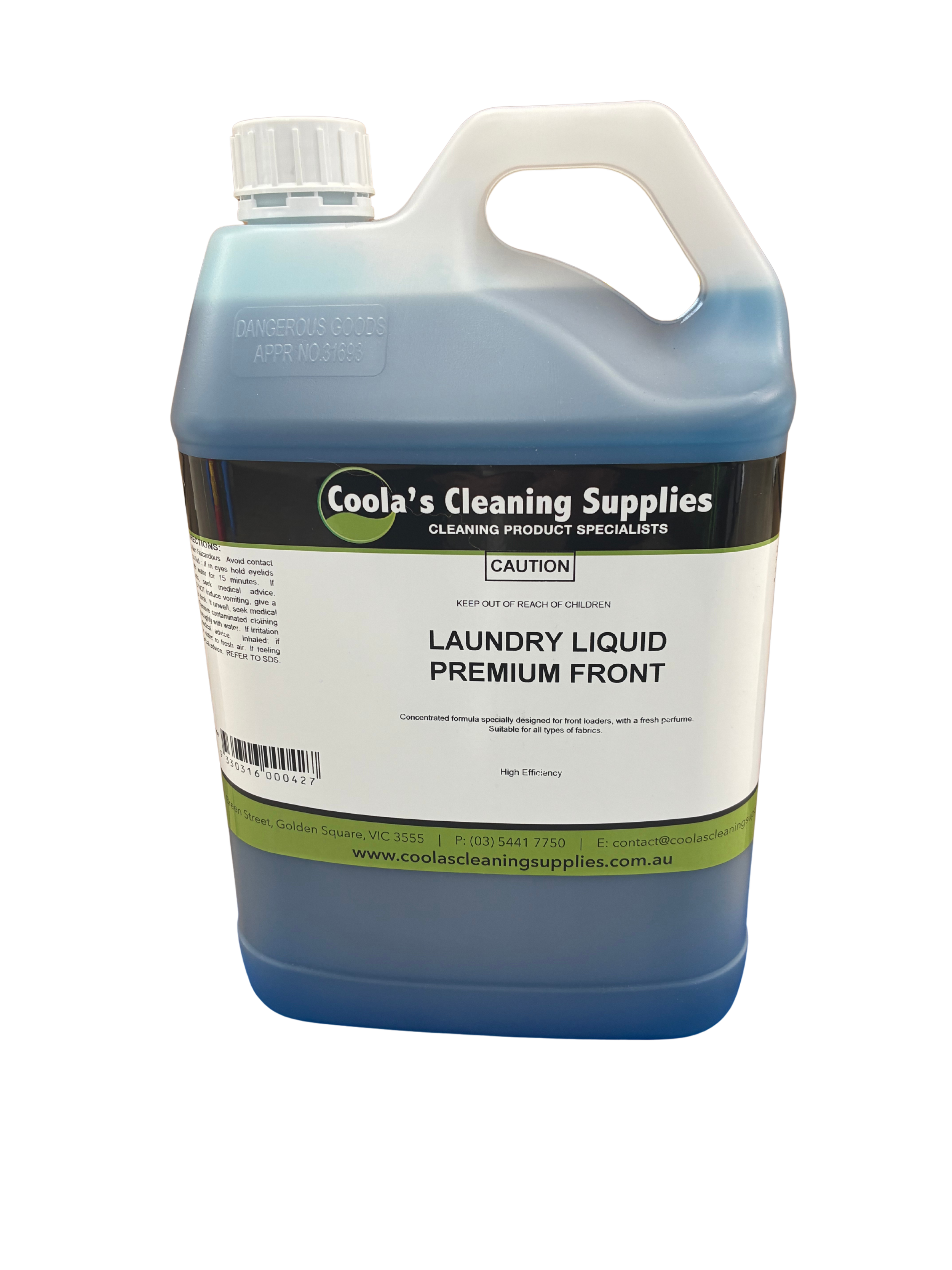 COOLAS LAUNDRY LIQUID FRONT LOAD