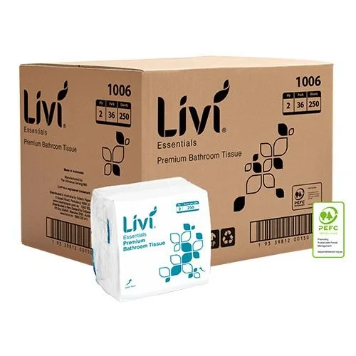 LIVI INTERLEAF TOILET TISSUE