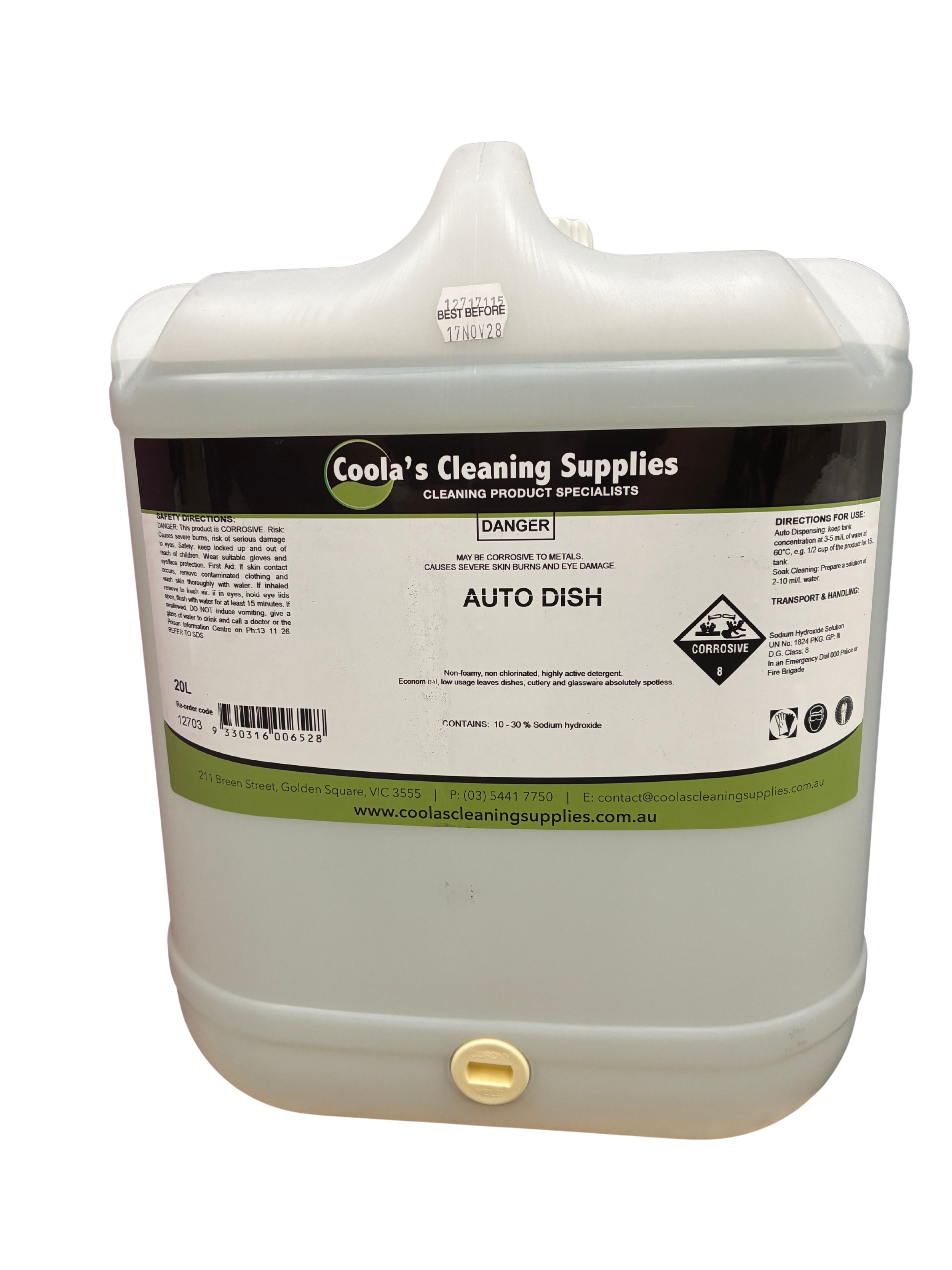 COOLAS AUTO DISH 20LT