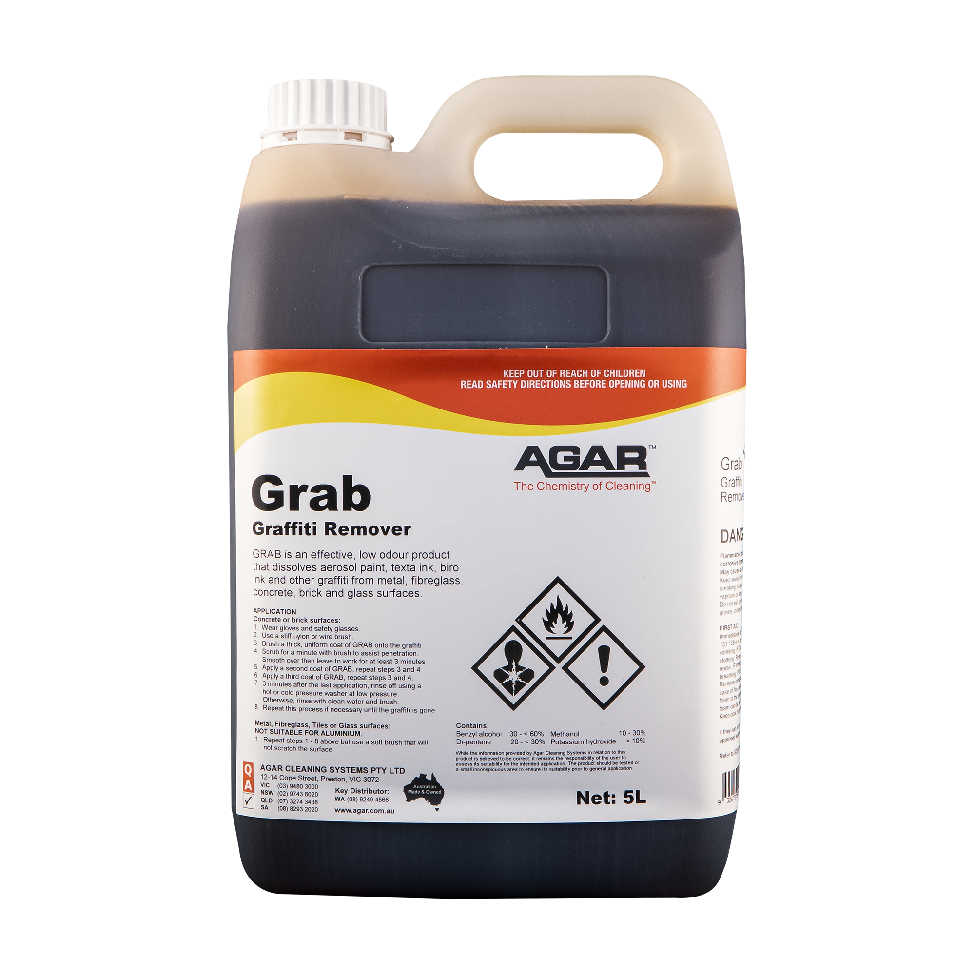 AGAR GRAB GRAFITTI GEL 5LT