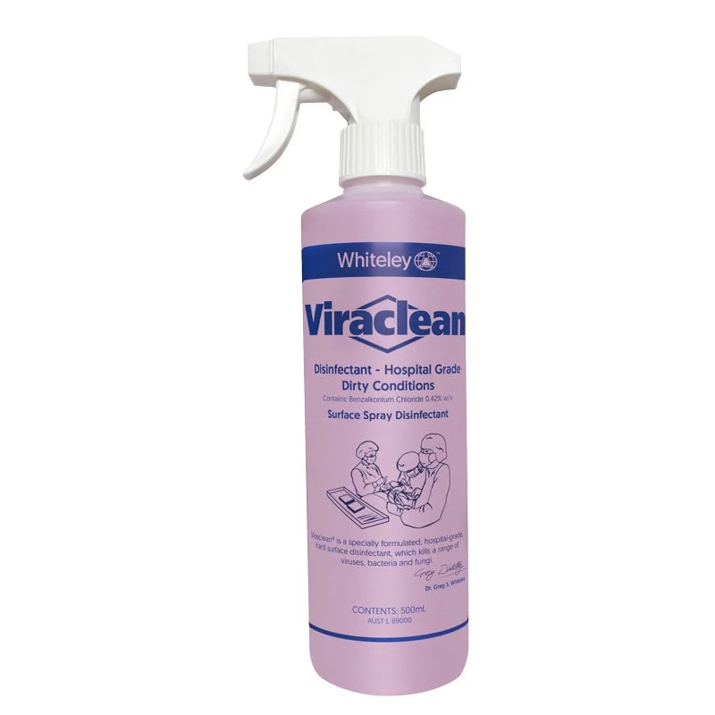 VIRACLEAN 500ML SPRAY HOSP GRA