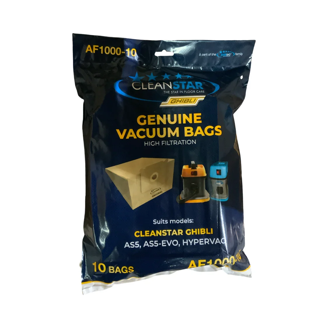 AF1000-10 AS5 VAC BAGS