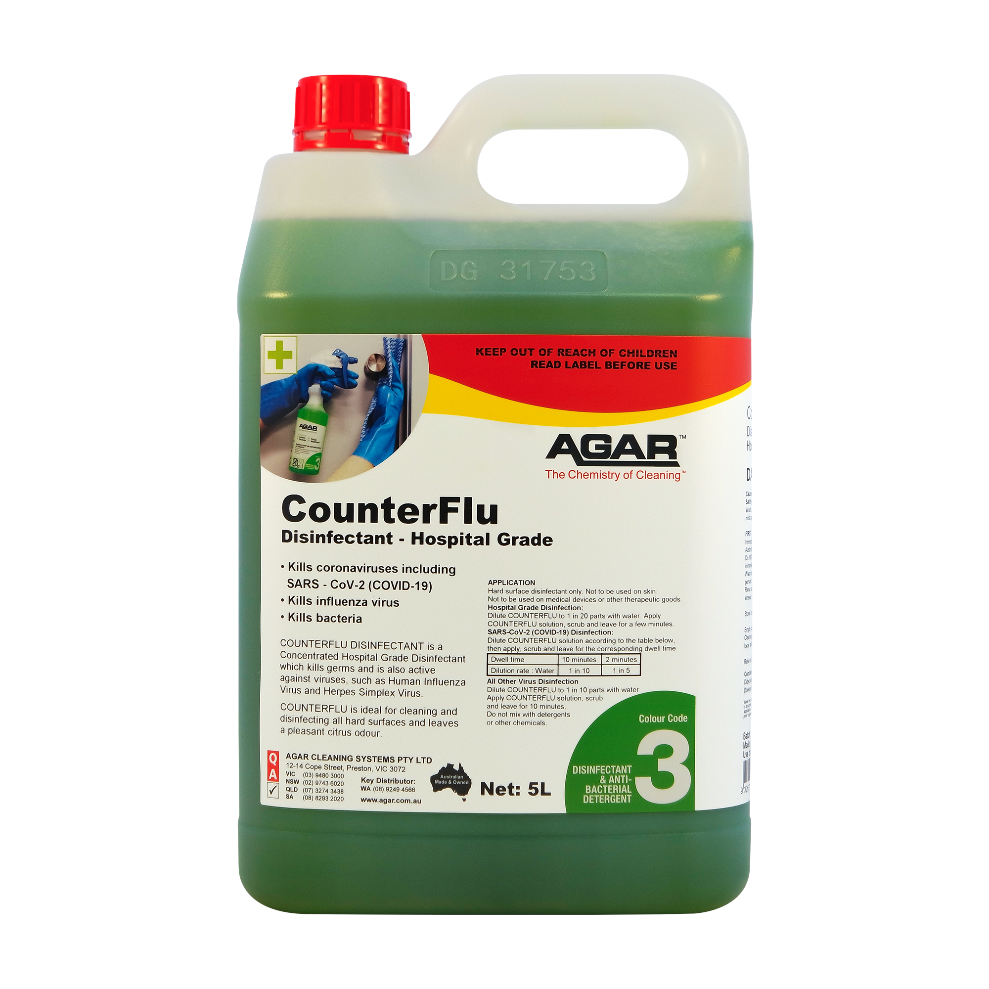 AGAR COUNTER FLU 5LT