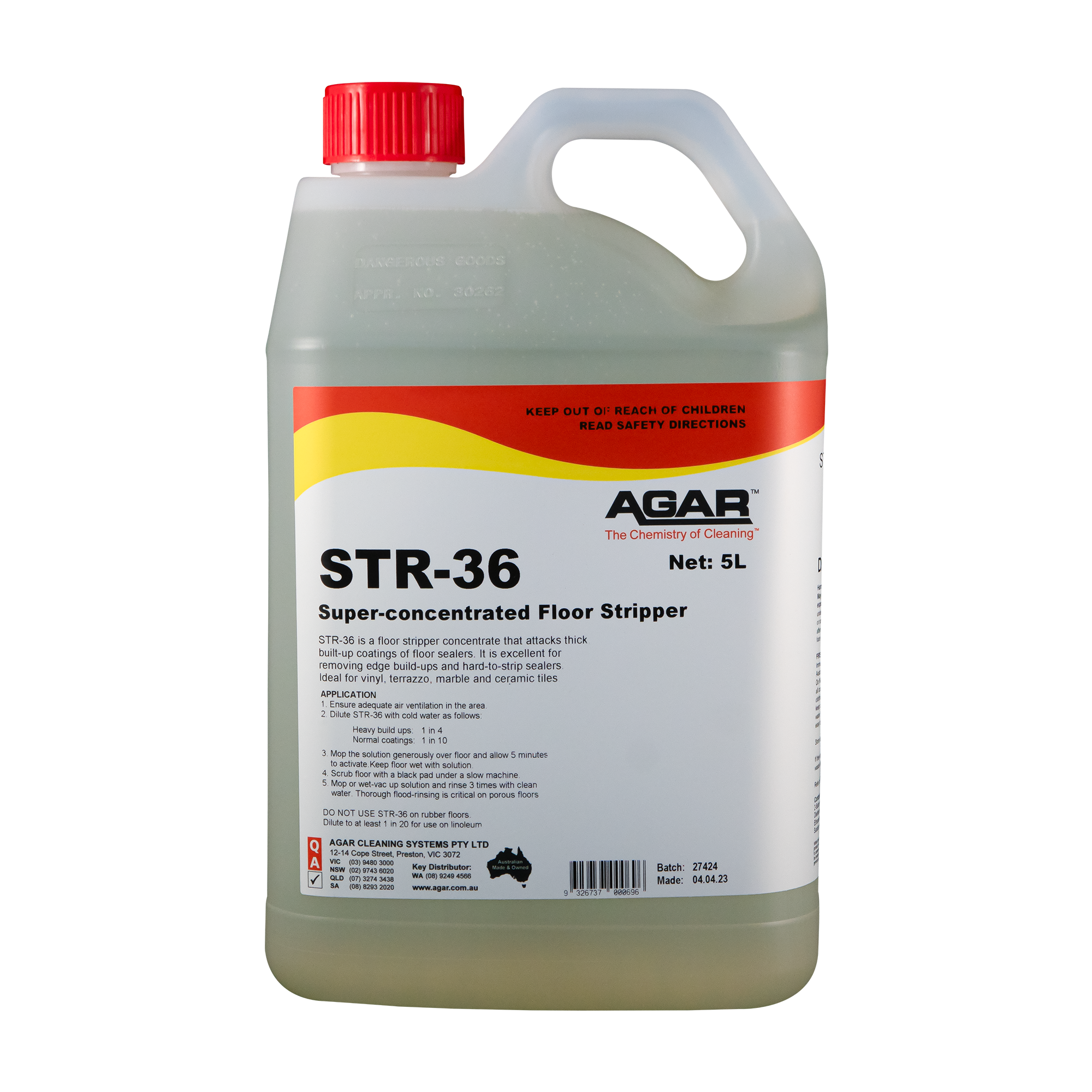 AGAR STR-36 STRIPPER