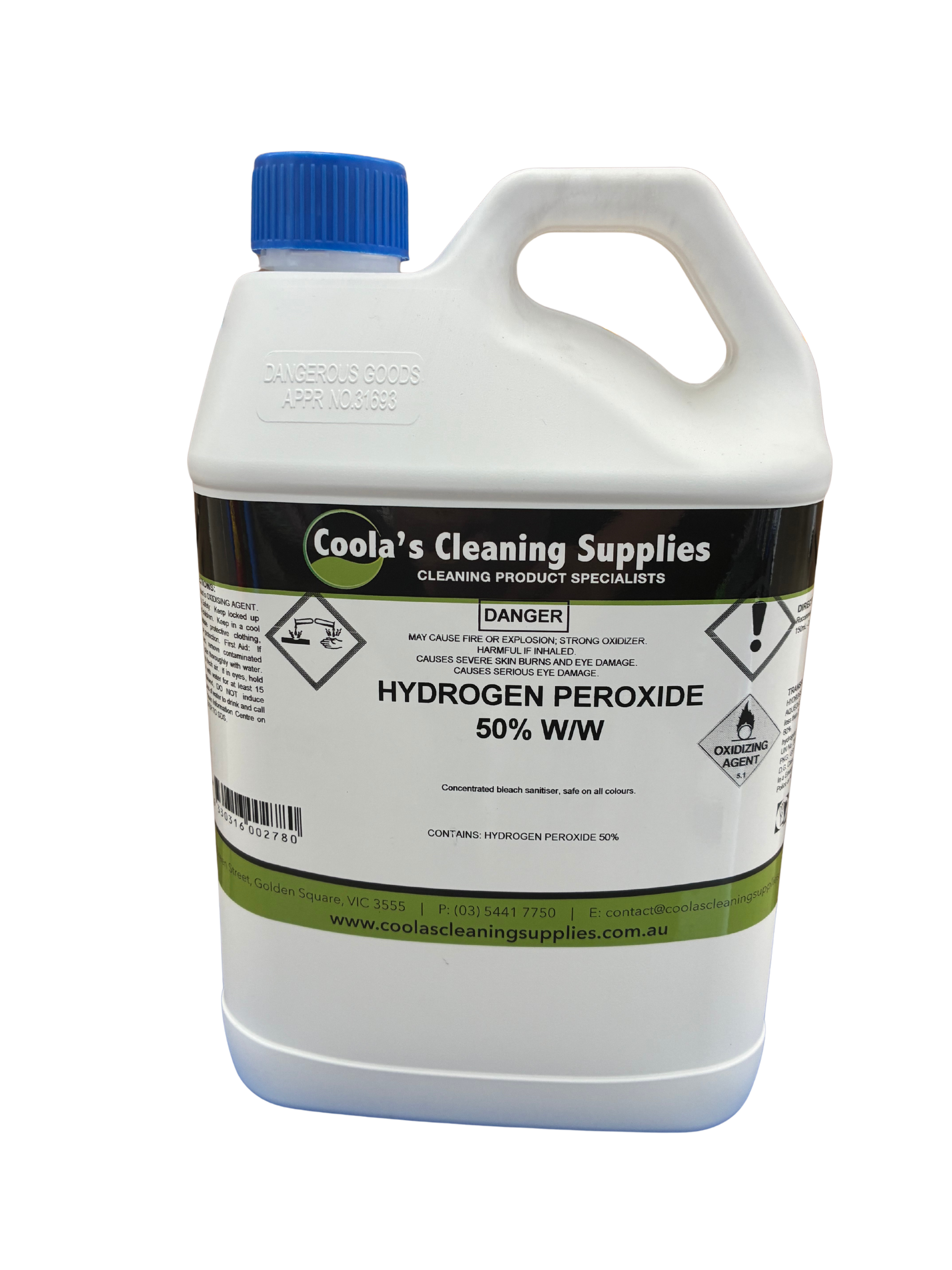 COOLAS HYDROGEN PEROXIDE 50%