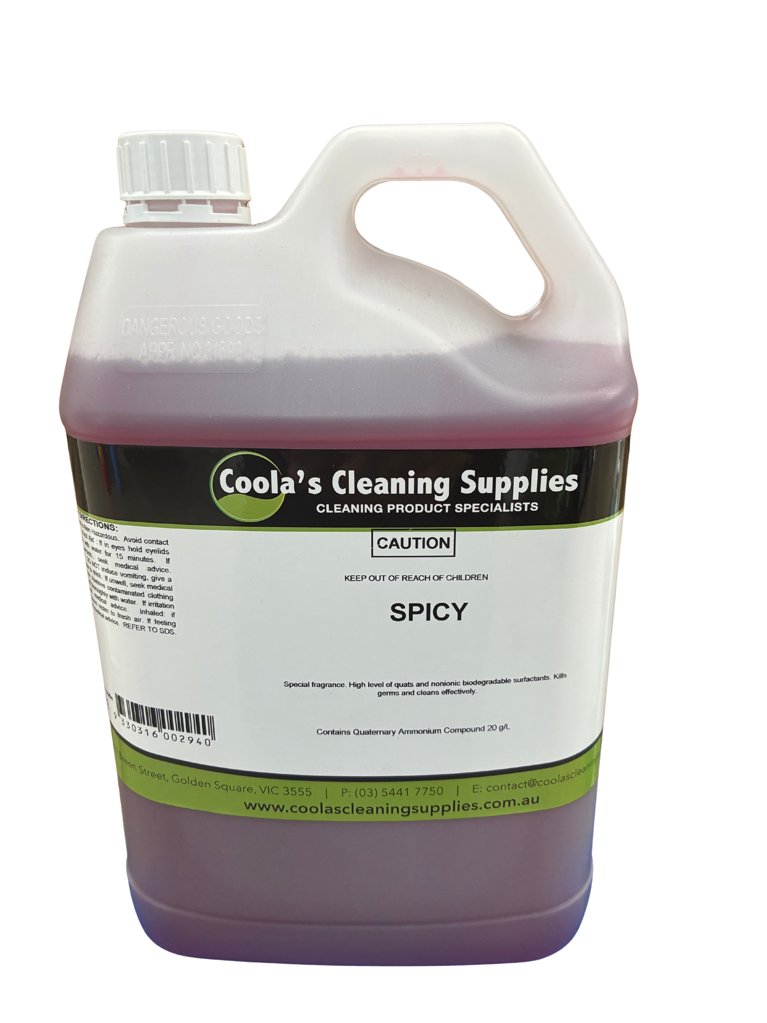 COOLAS SPICE DISINFECTANT 5LT
