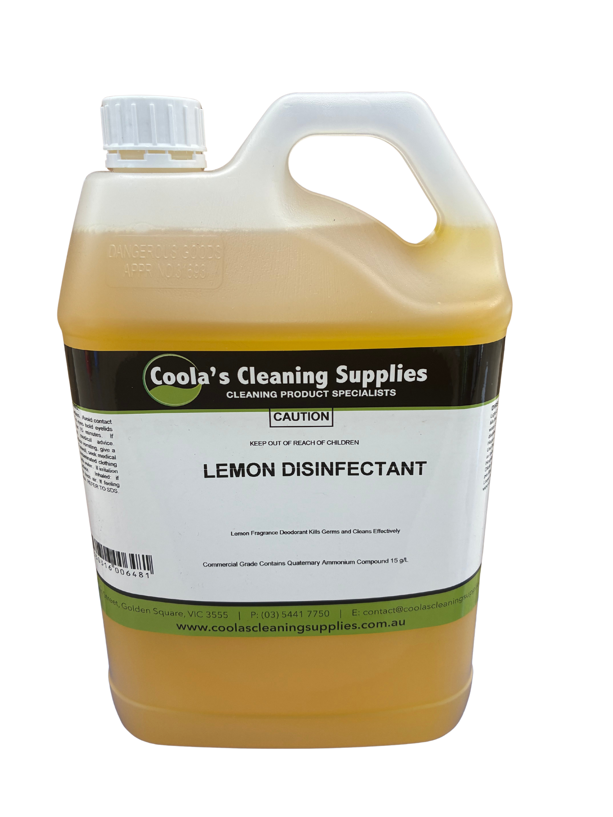 COOLAS LEMON DISINFECTANT