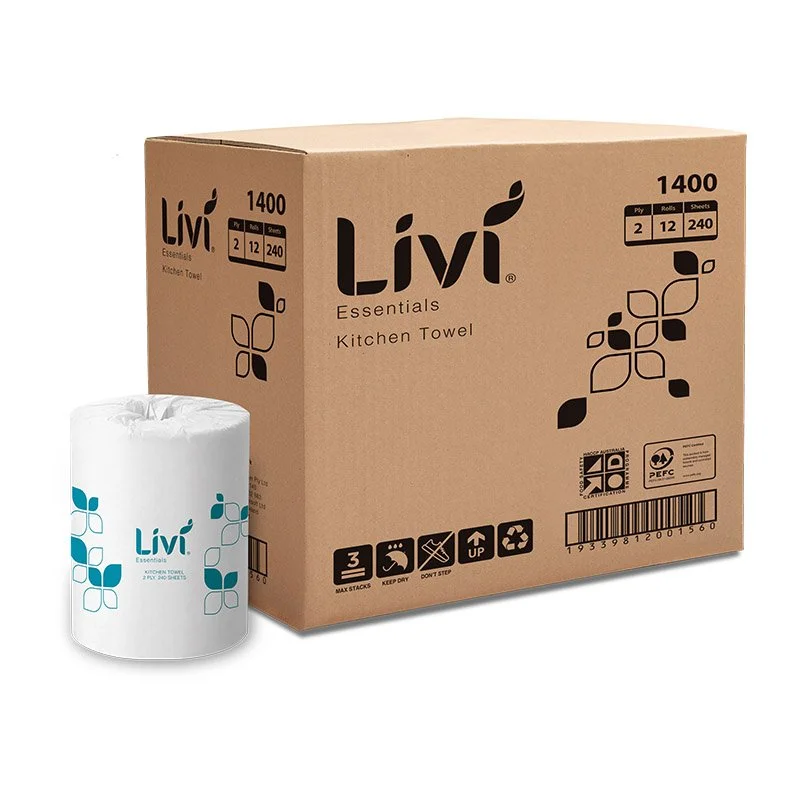 LIVI KITCHEN TOWEL 2PLY