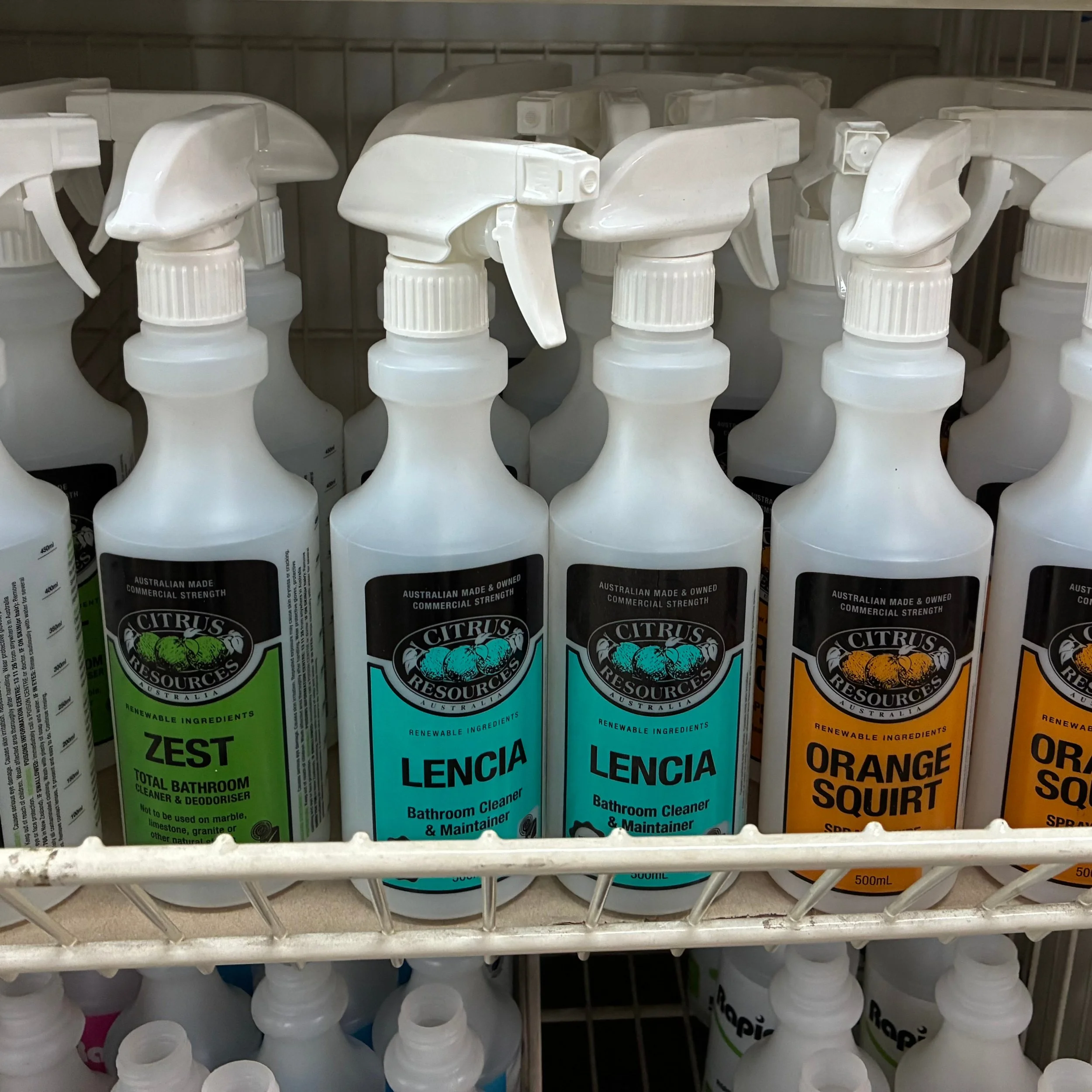 Citrus Resources Empty Bottles
