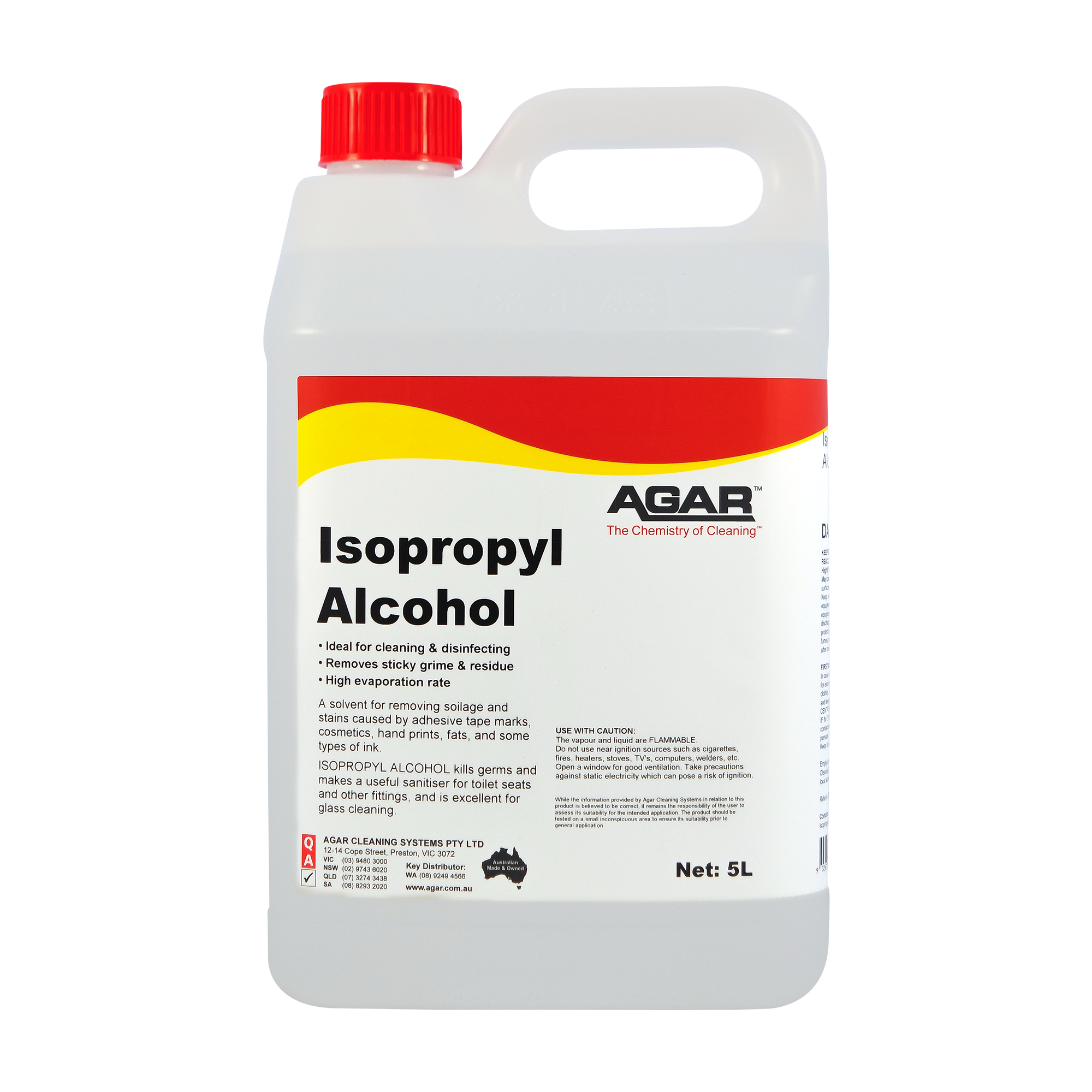 AGAR ISOPROPYL ALCOHOL 5LT