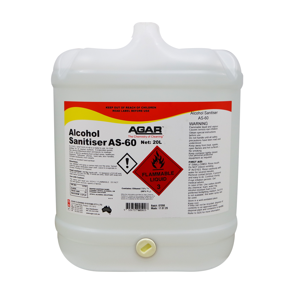 AGAR SANITISER AS-60